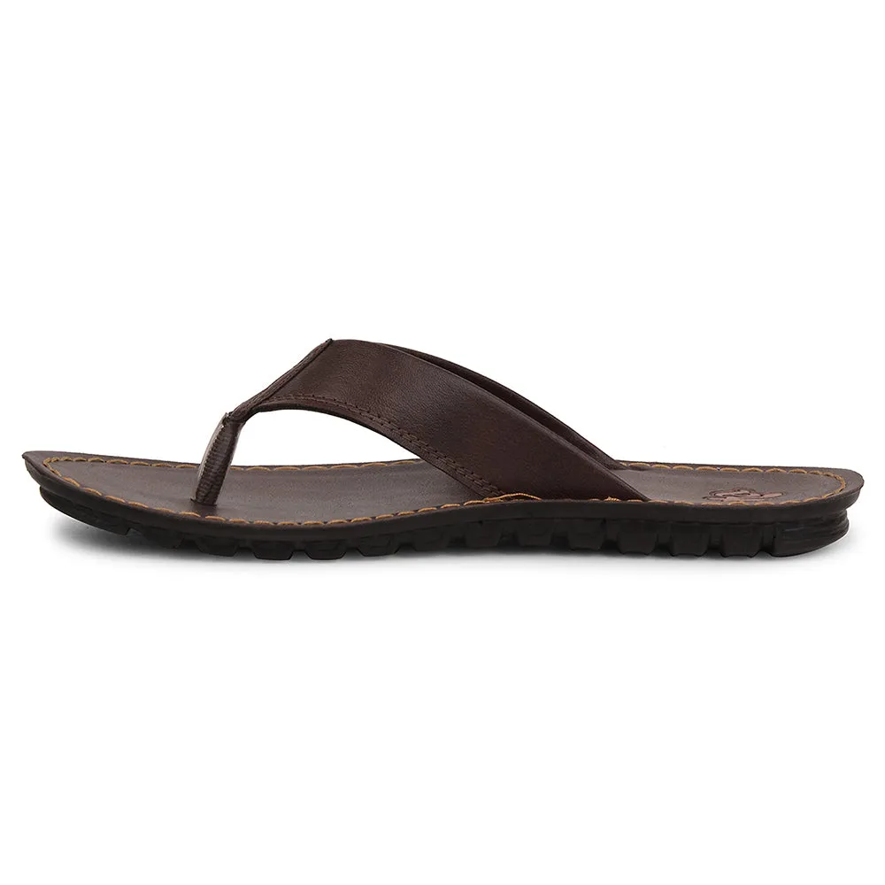 Chausson Décontracté Marron A-HA Pour Homme 2137-51 Par Liberty