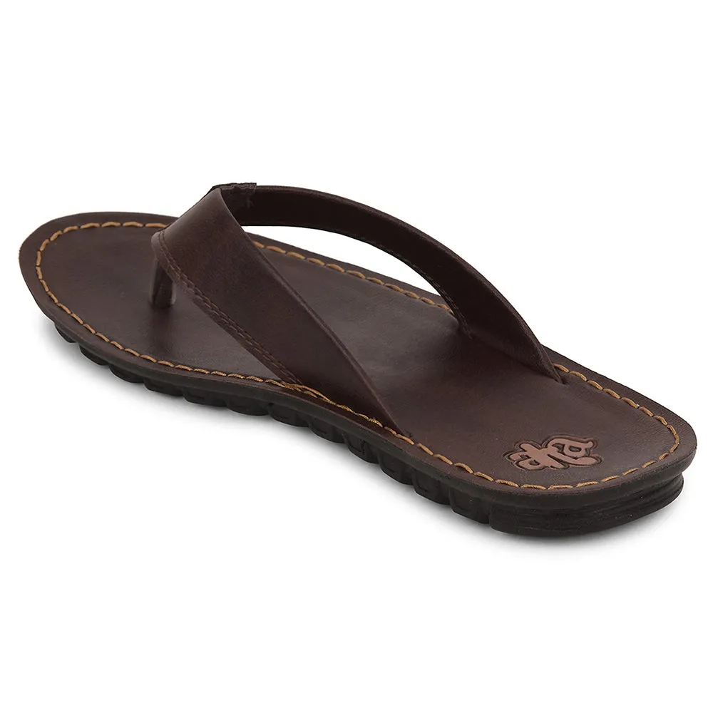 Chausson Décontracté Marron A-HA Pour Homme 2137-51 Par Liberty