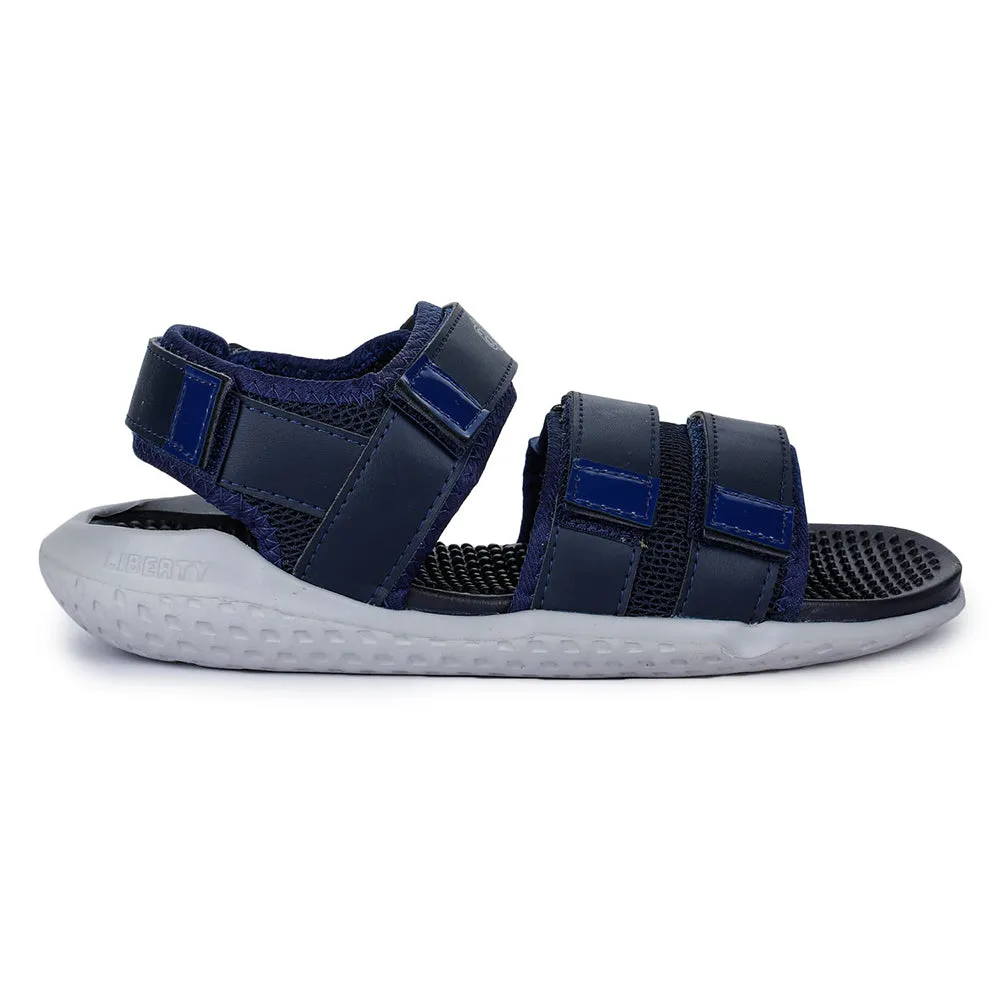 Sandales décontractées bleu marine A-HA pour hommes LB195-01 par Liberty