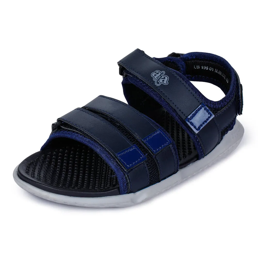 Sandales décontractées bleu marine A-HA pour hommes LB195-01 par Liberty