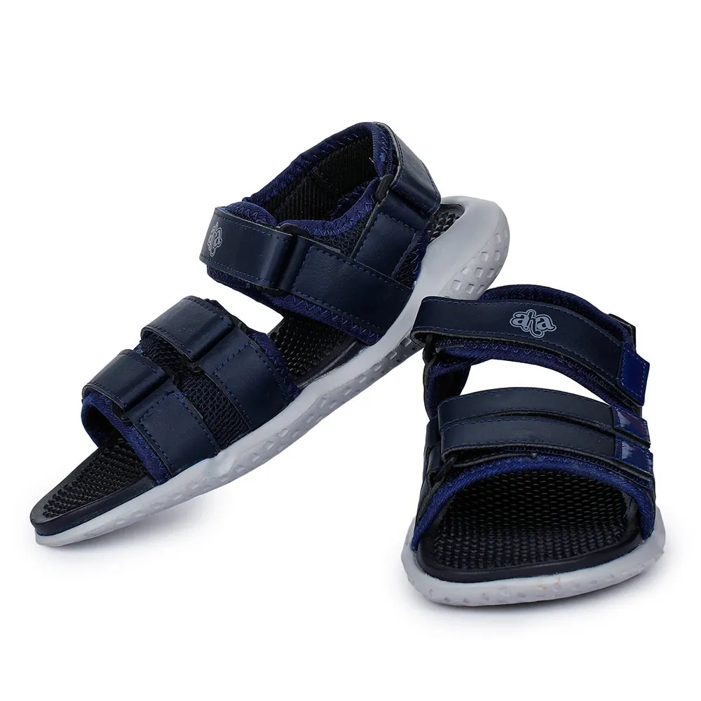 Sandales décontractées bleu marine A-HA pour hommes LB195-01 par Liberty