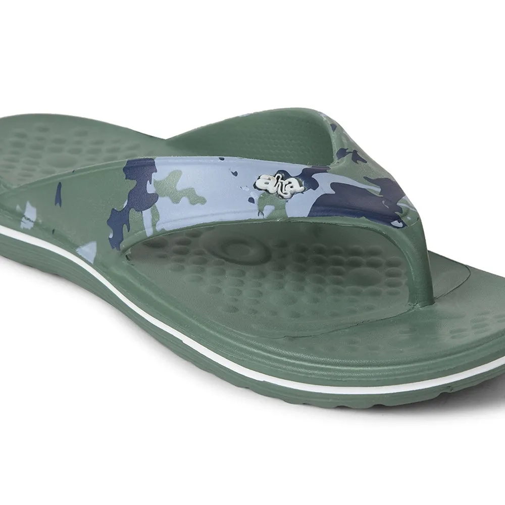 A-HA Chausson Décontracté Vert Pour Hommes BEACHTIM51 Par Liberty