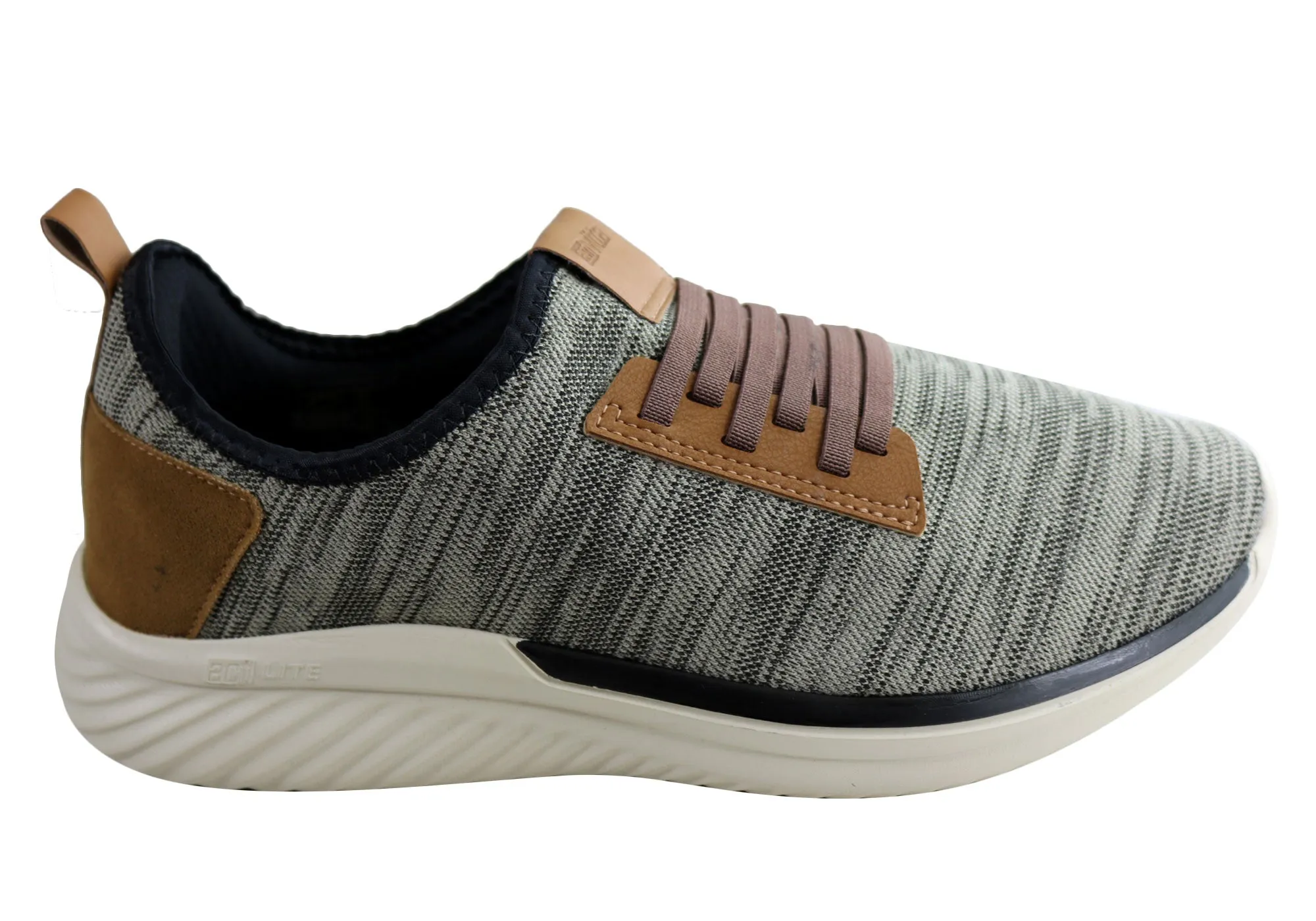 Actvitta Edison Chaussures Actives Confortables à Enfiler pour Homme avec Coussinet