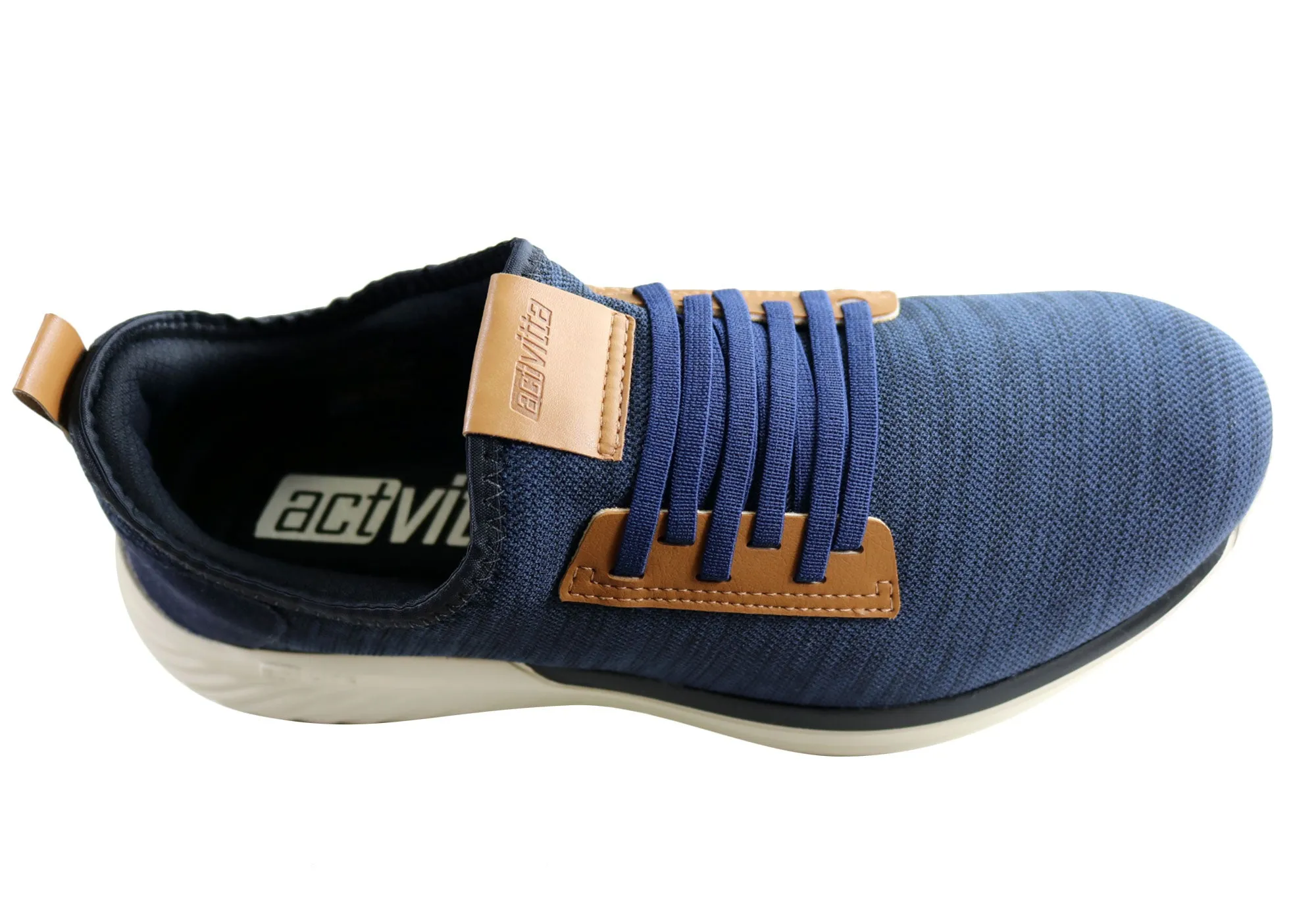 Actvitta Edison Chaussures Actives Confortables à Enfiler pour Homme avec Coussinet