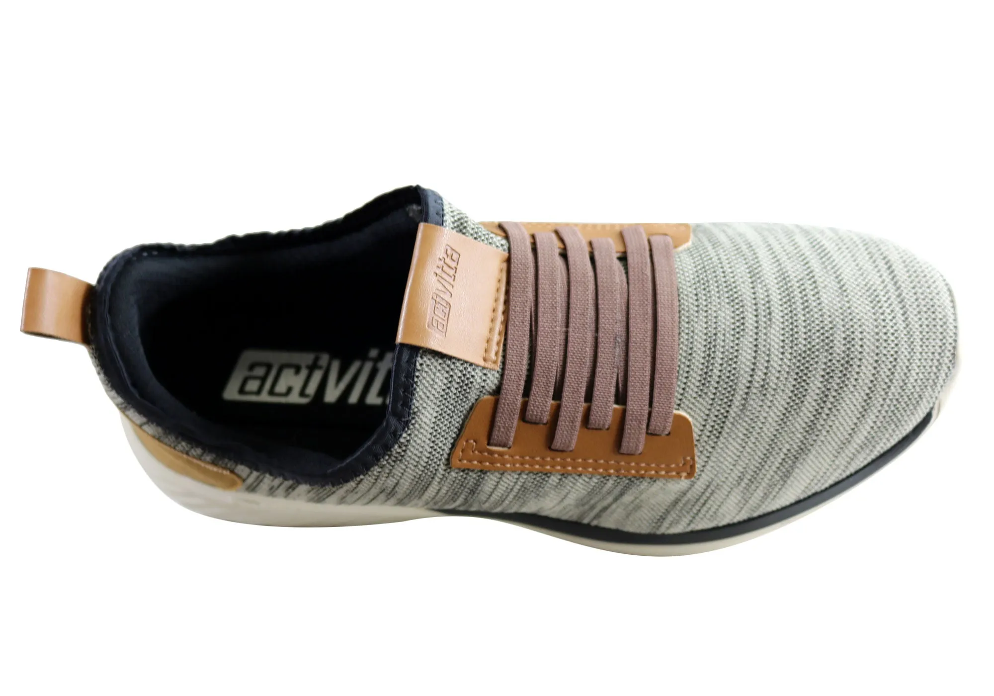 Actvitta Edison Chaussures Actives Confortables à Enfiler pour Homme avec Coussinet