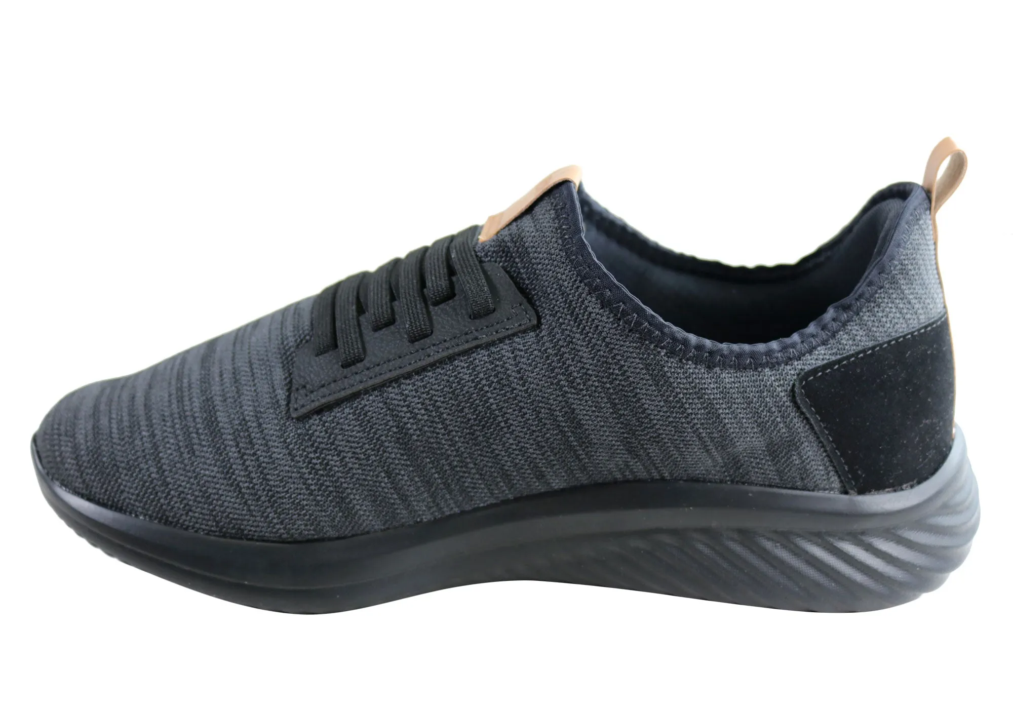 Actvitta Edison Chaussures Actives Confortables à Enfiler pour Homme avec Coussinet