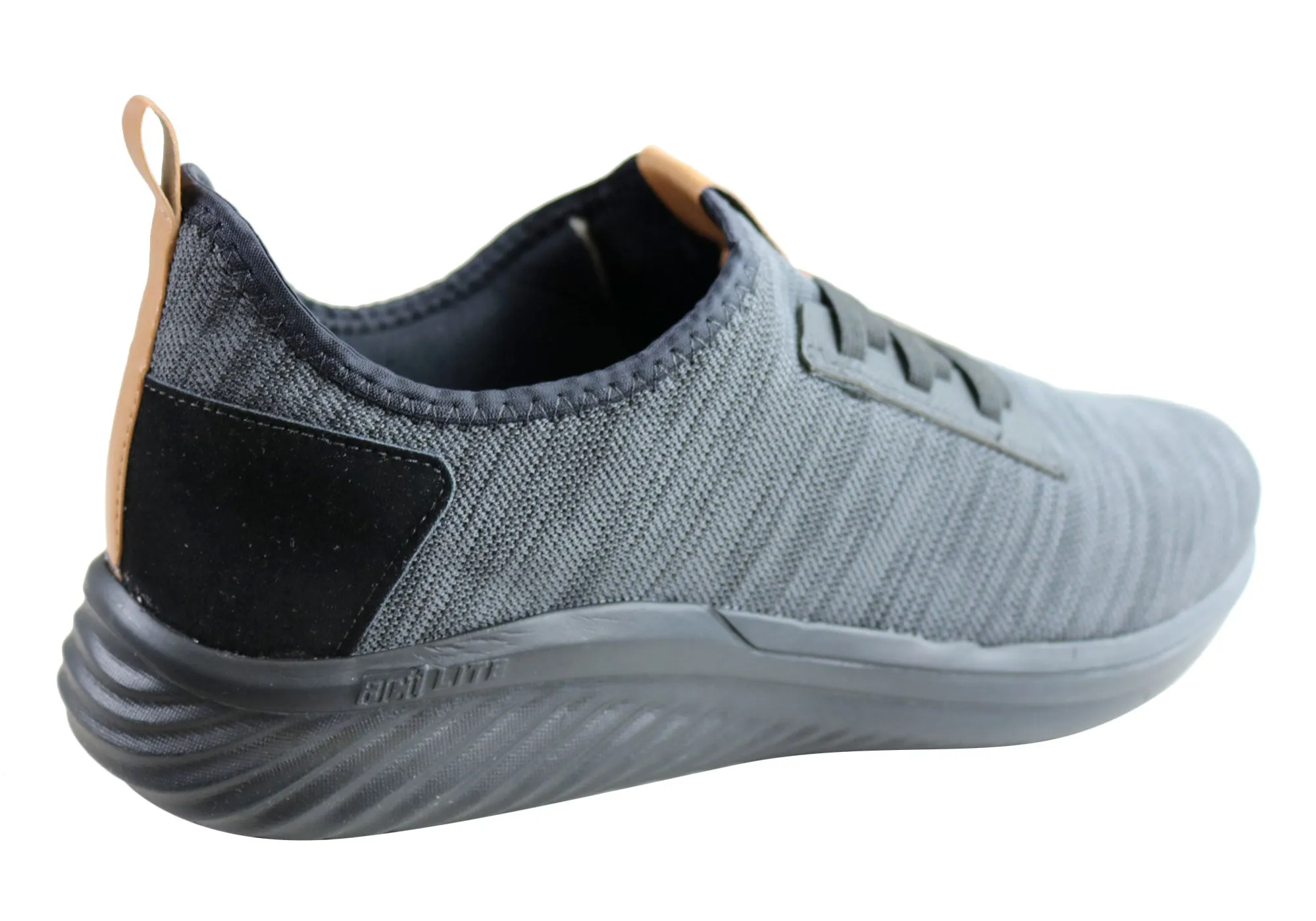 Actvitta Edison Chaussures Actives Confortables à Enfiler pour Homme avec Coussinet
