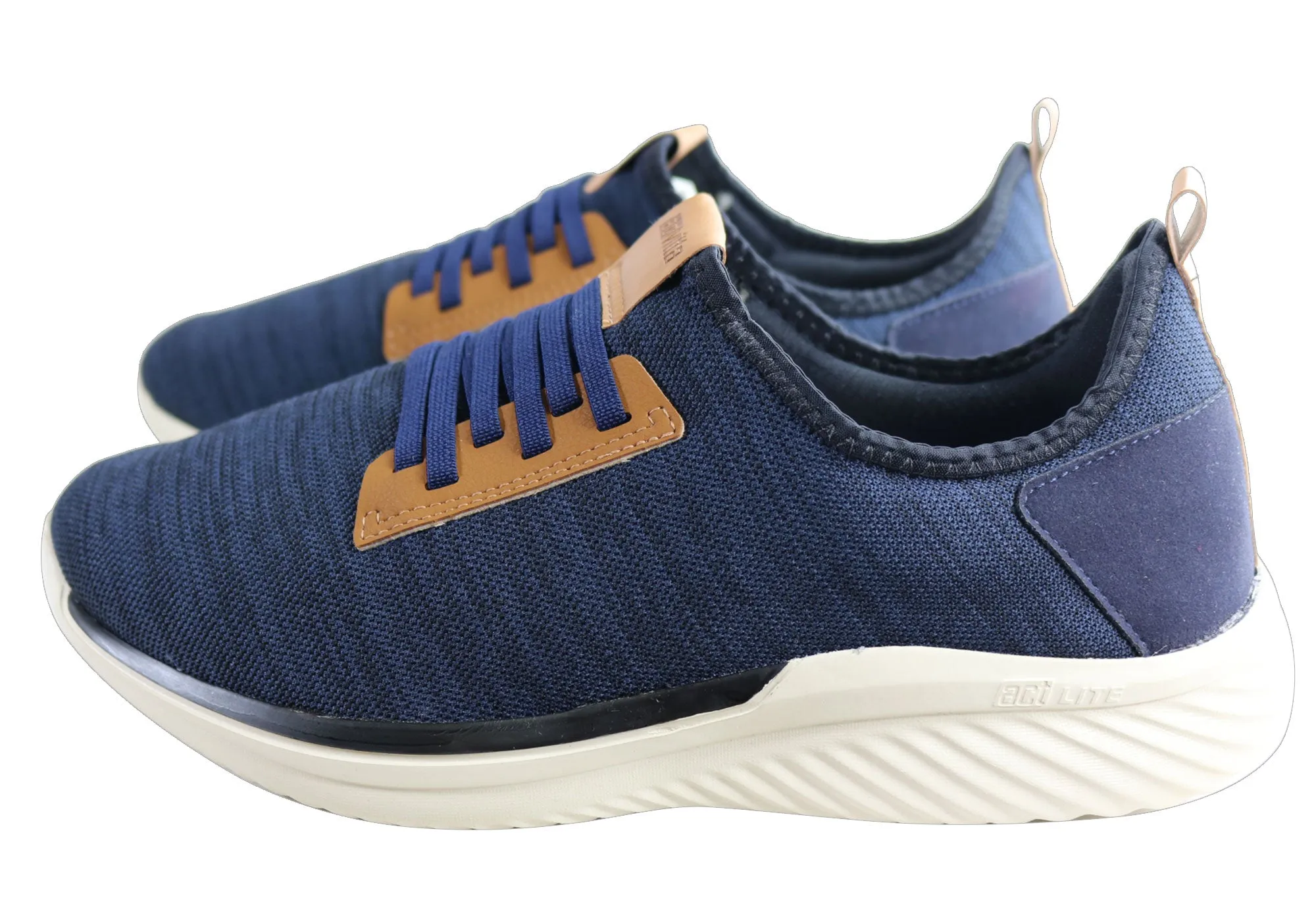 Actvitta Edison Chaussures Actives Confortables à Enfiler pour Homme avec Coussinet