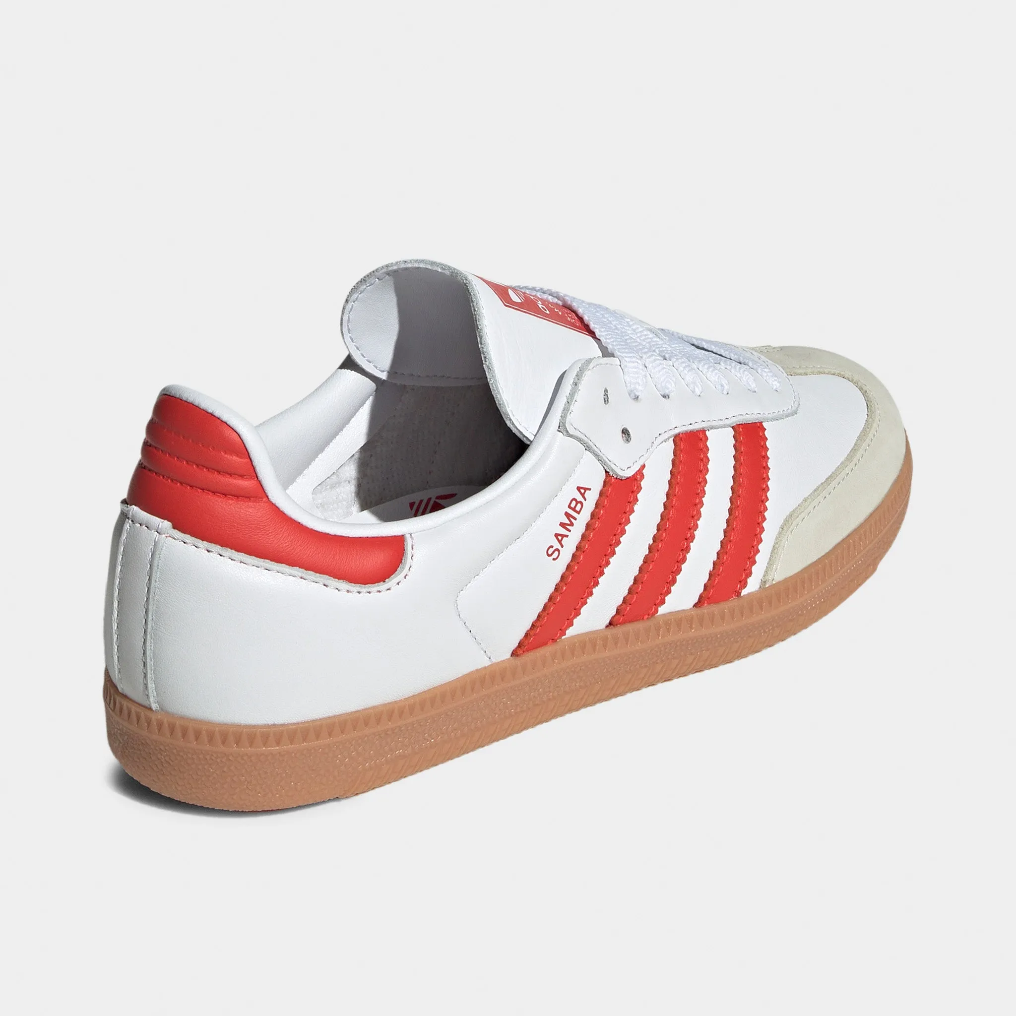 Adidas Originals Femme Samba Og Blanc / Rouge Solaire - Off White