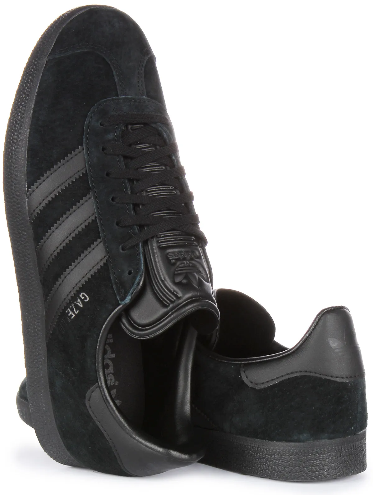 Adidas Gazelle Tout Noir Pour Homme Chaussures Adidas