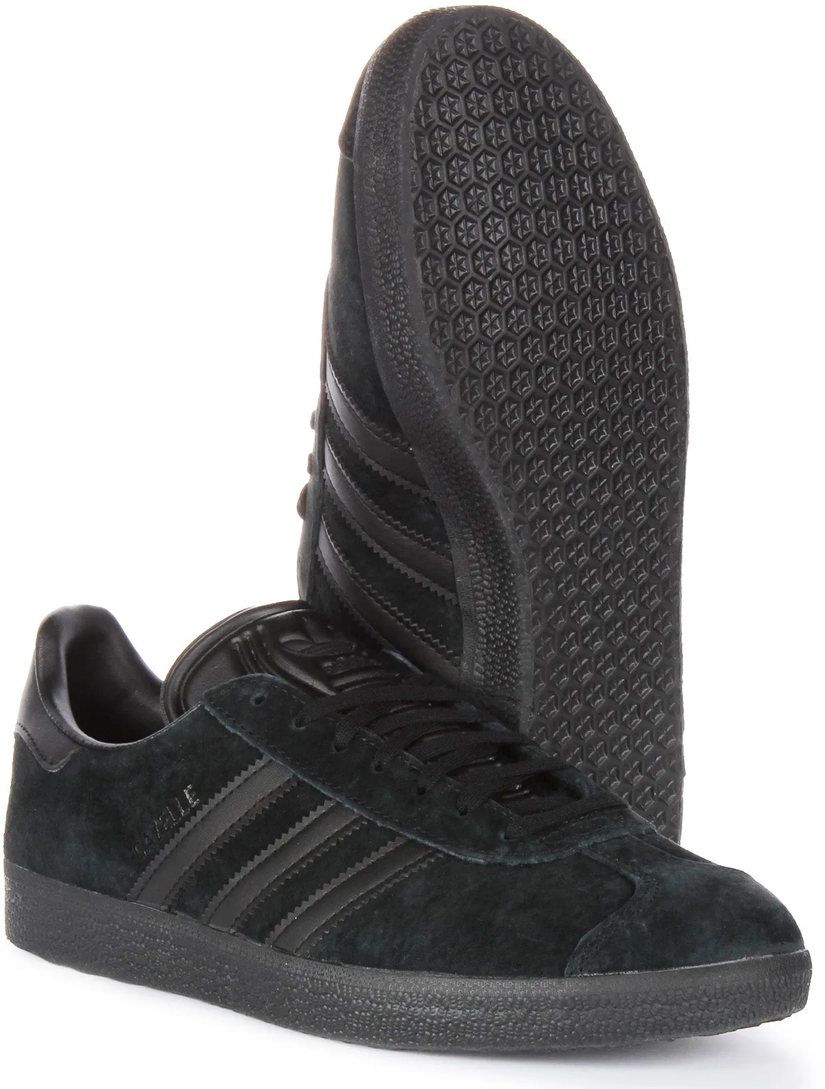 Adidas Gazelle Tout Noir Pour Homme Chaussures Adidas