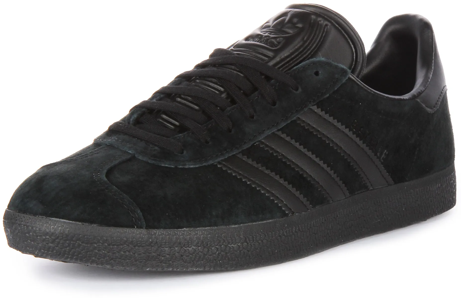 Adidas Gazelle Tout Noir Pour Homme Chaussures Adidas