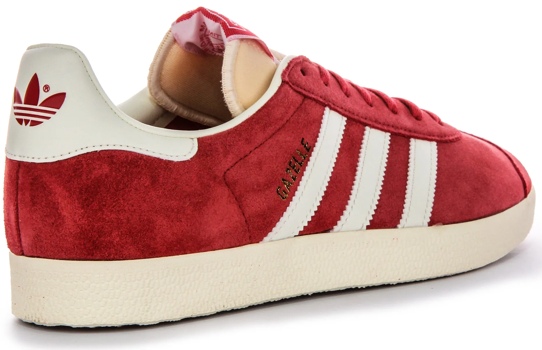 Adidas Gazelle en Rouge et Blanc pour Hommes Chaussures Adidas