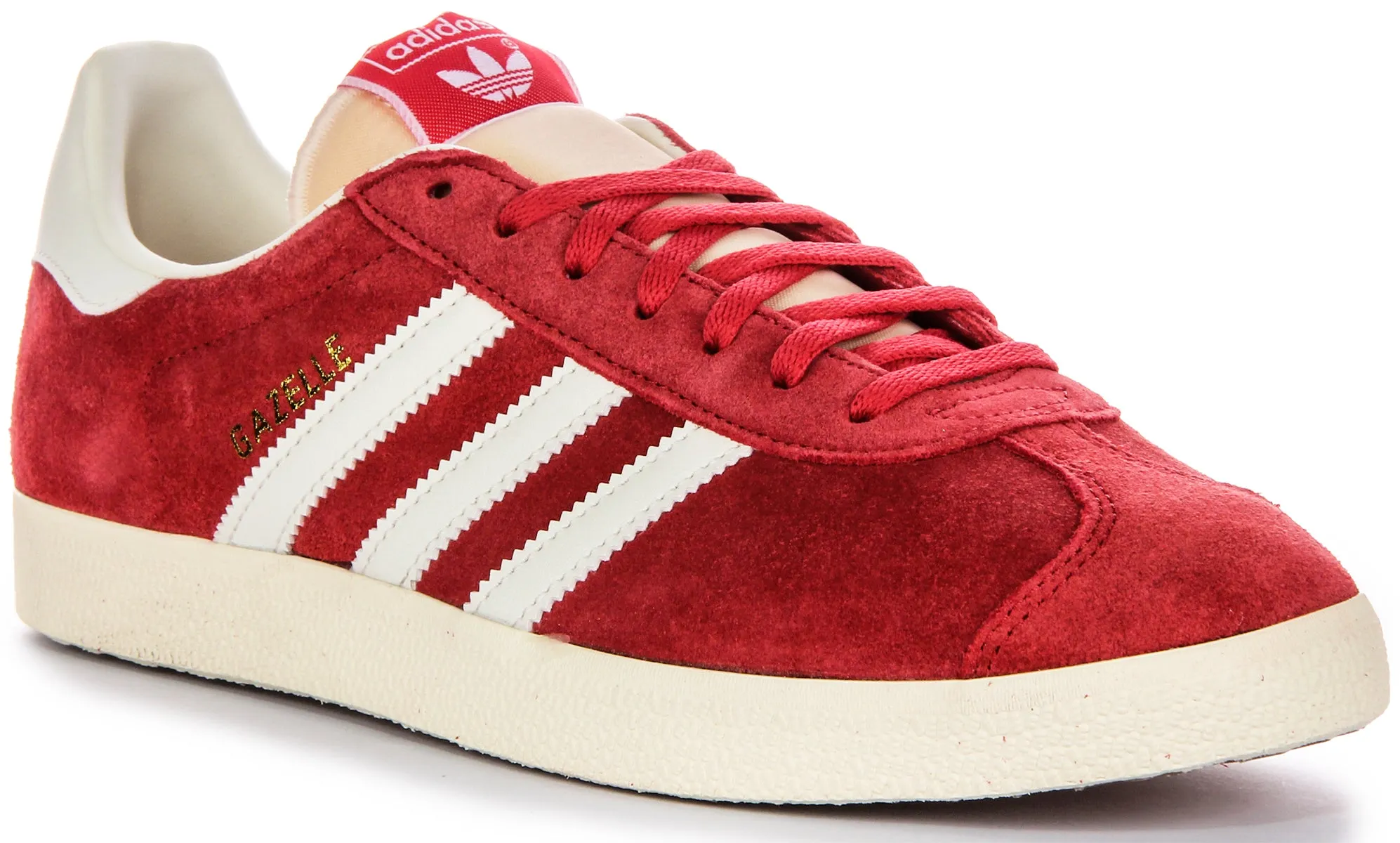 Adidas Gazelle en Rouge et Blanc pour Hommes Chaussures Adidas