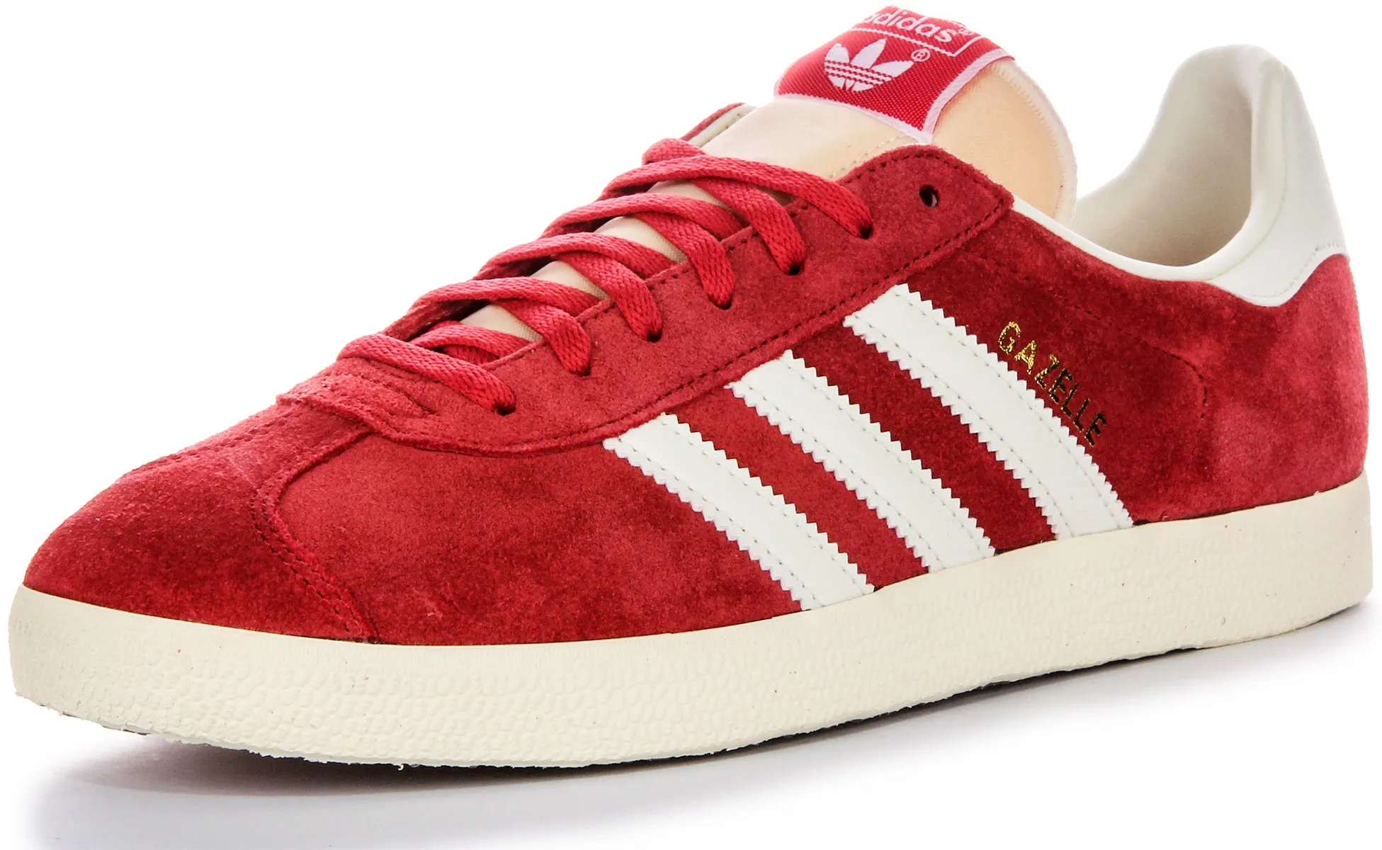 Adidas Gazelle en Rouge et Blanc pour Hommes Chaussures Adidas