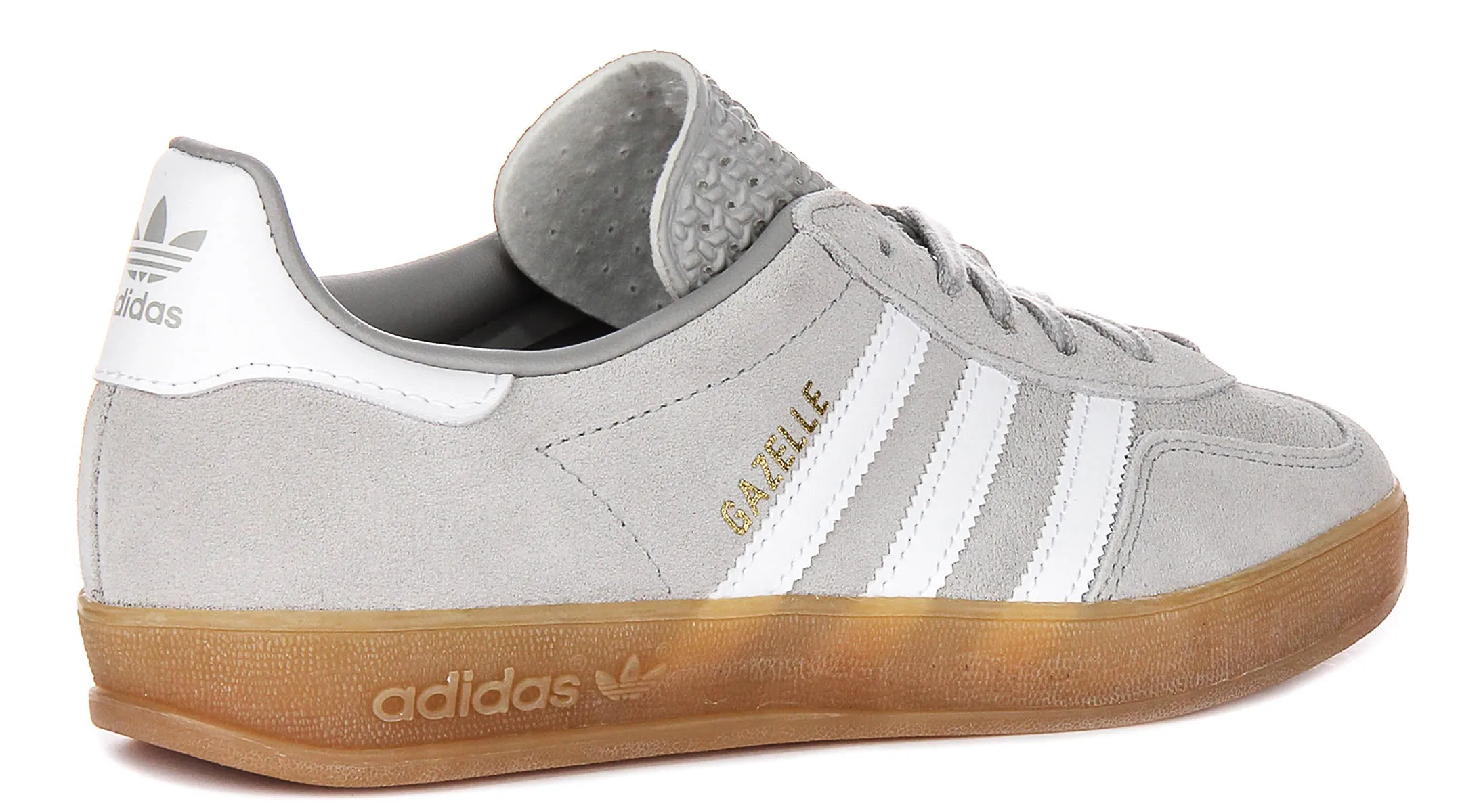 Adidas Gazelle Indoor en chaussures gris blanc Adidas