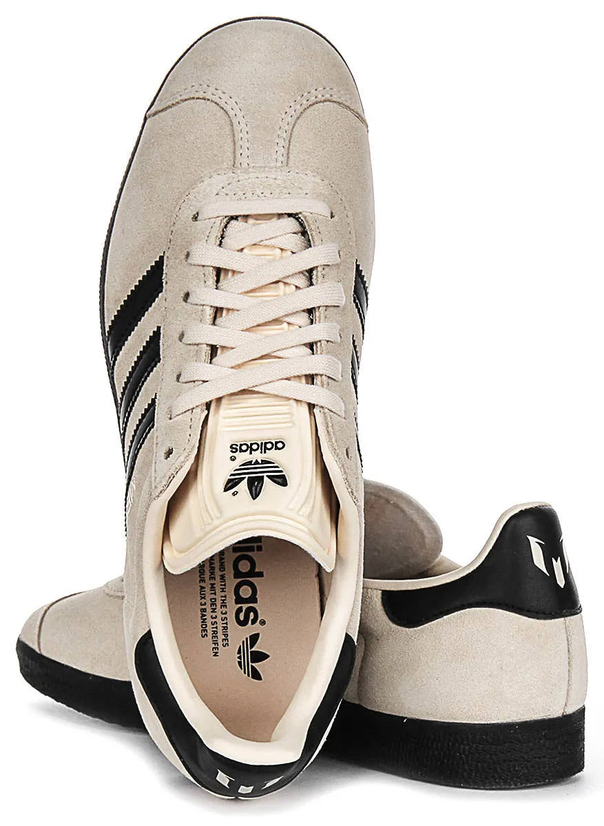 Adidas Gazelle X Messi en chaussures beige et noir Adidas