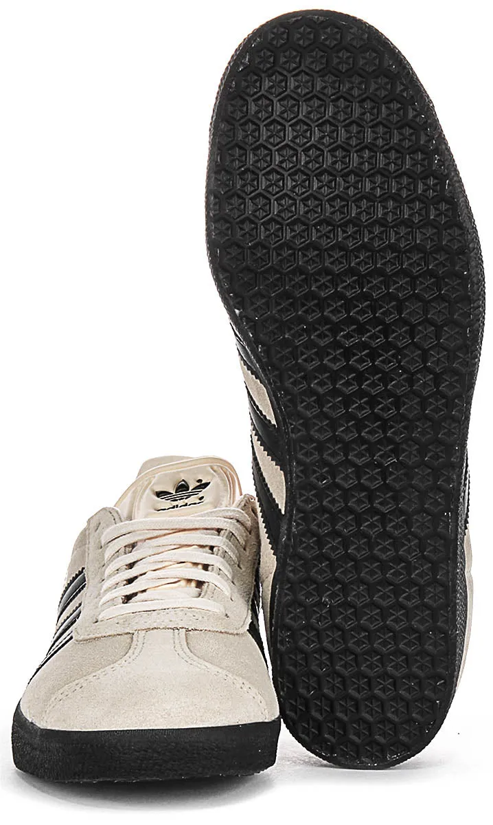 Adidas Gazelle X Messi en chaussures beige et noir Adidas