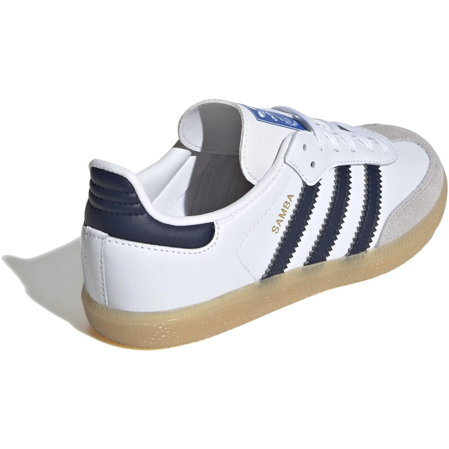 adidas Originals Samba Og C Sneakers Blanc Nuageux/Bleu Marine/Semelle Gomme