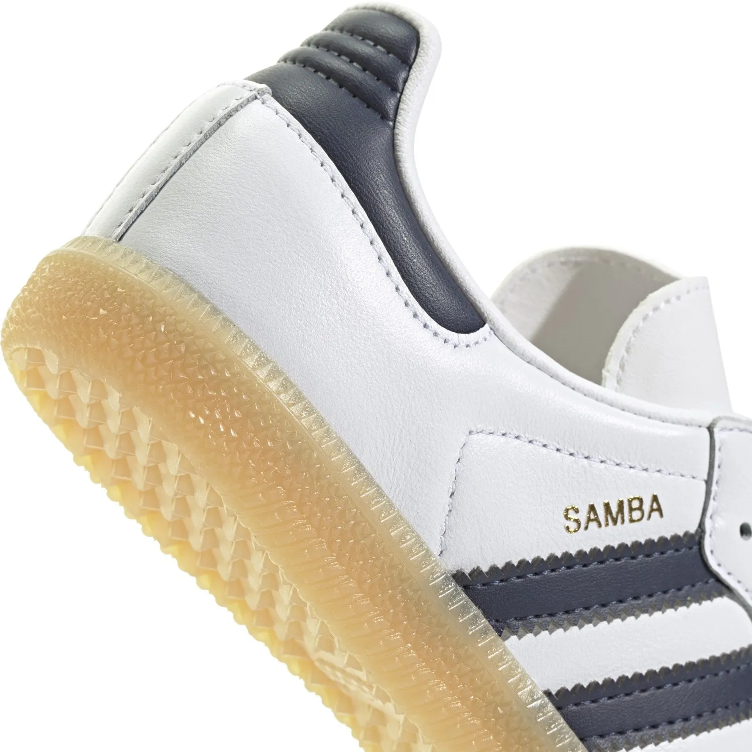 adidas Originals Samba Og C Sneakers Blanc Nuageux/Bleu Marine/Semelle Gomme