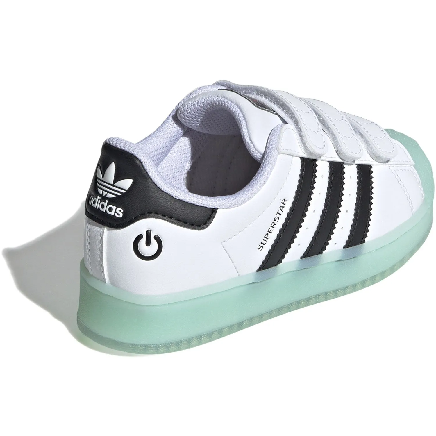 adidas Originals Superstar Led Lights Cf C en Blanc Nuageux/Seflaq/Noir Classique