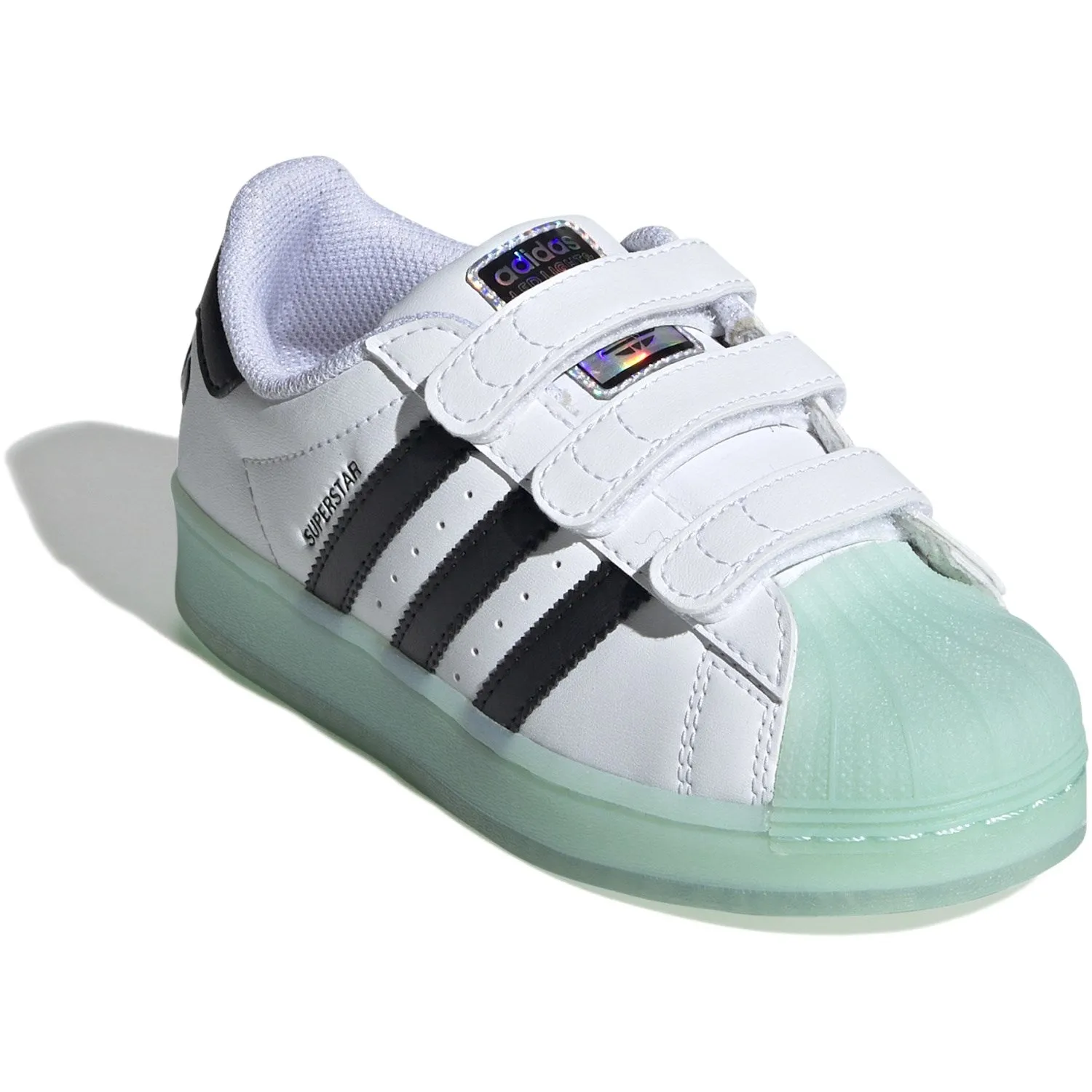 adidas Originals Superstar Led Lights Cf C en Blanc Nuageux/Seflaq/Noir Classique