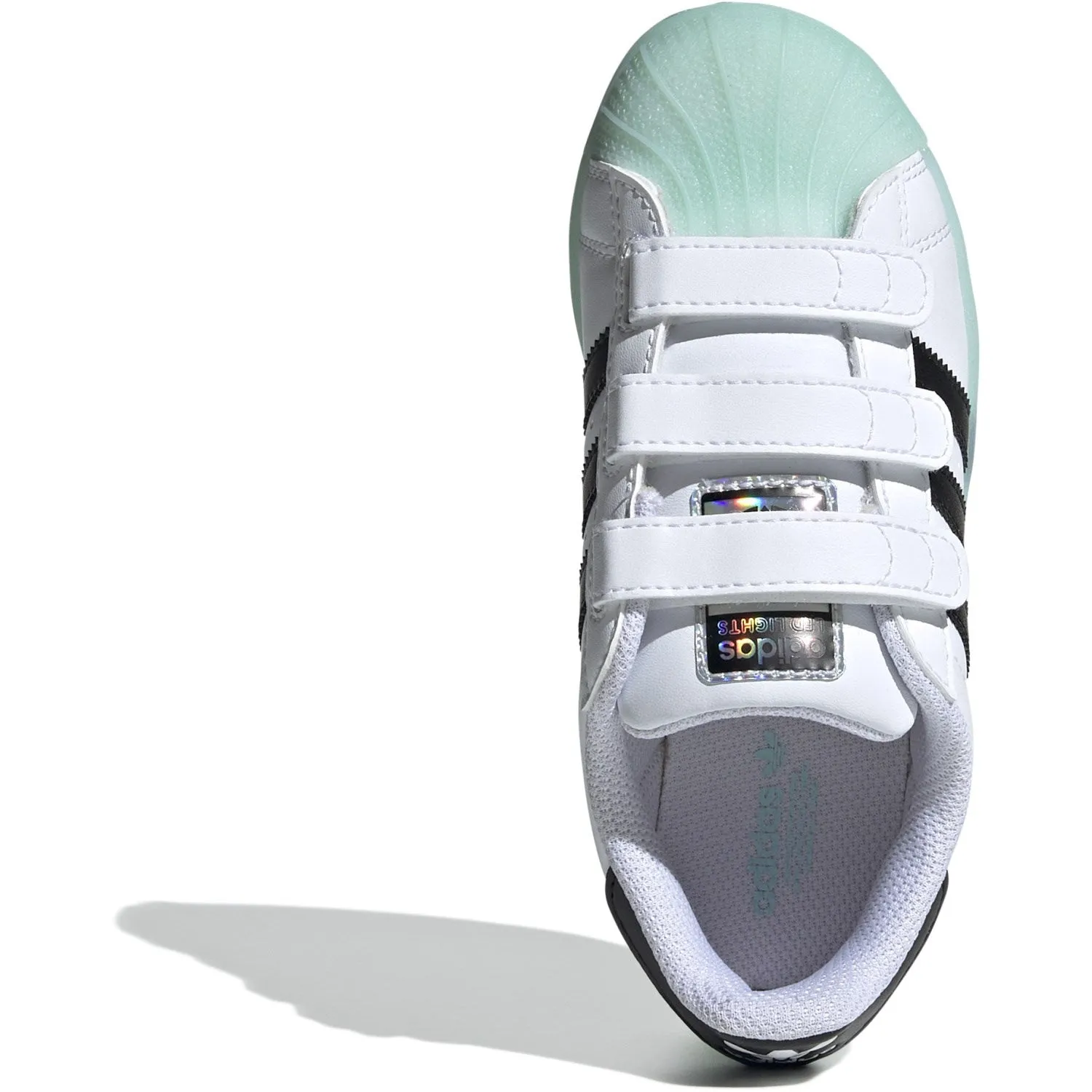 adidas Originals Superstar Led Lights Cf C en Blanc Nuageux/Seflaq/Noir Classique
