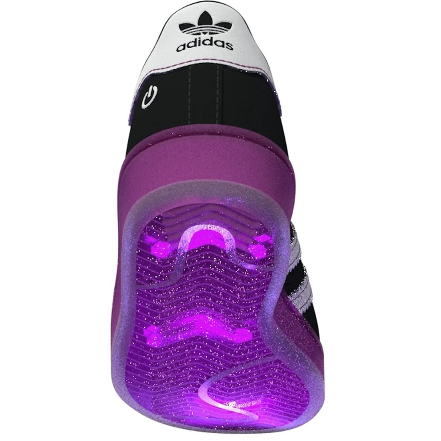 adidas Originals Superstar Led Lights Cf C Chaussures Noir de Base/Purbur/Blanc Nuage