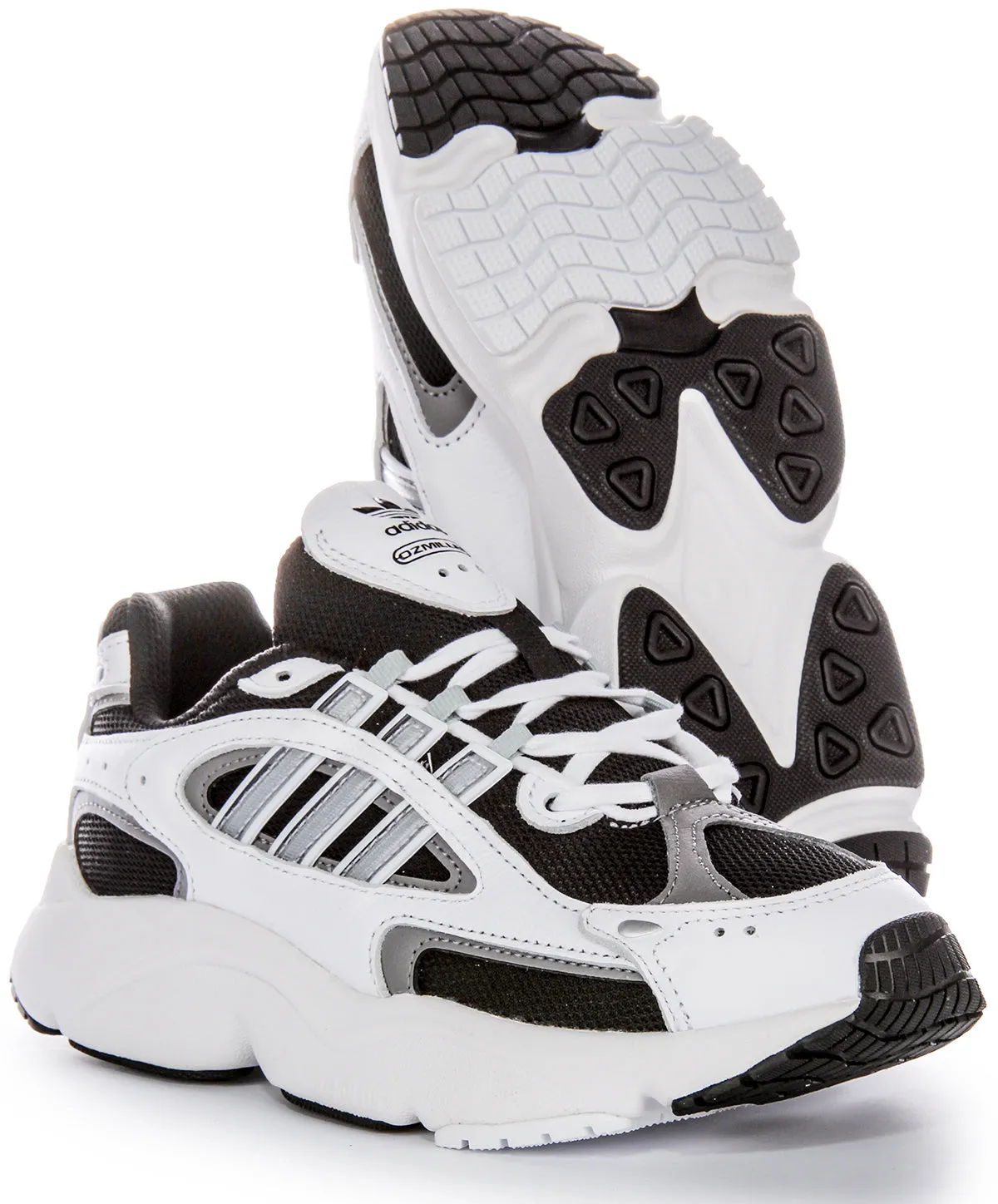 Adidas Ozmillen en blanc et noir pour chaussures hommes Adidas