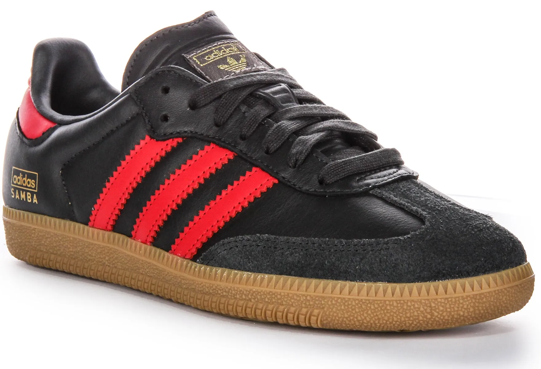 Adidas Samba OG en Noir et Rouge pour Hommes Chaussures Adidas