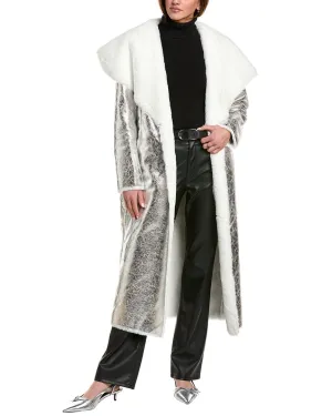Adrienne Landau Moonstone Coat