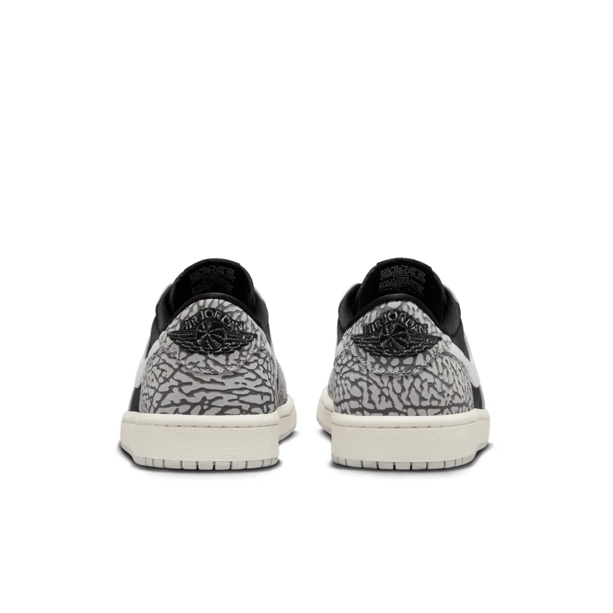 Air Jordan 1 Retro Low OG 'Éléphant Noir'