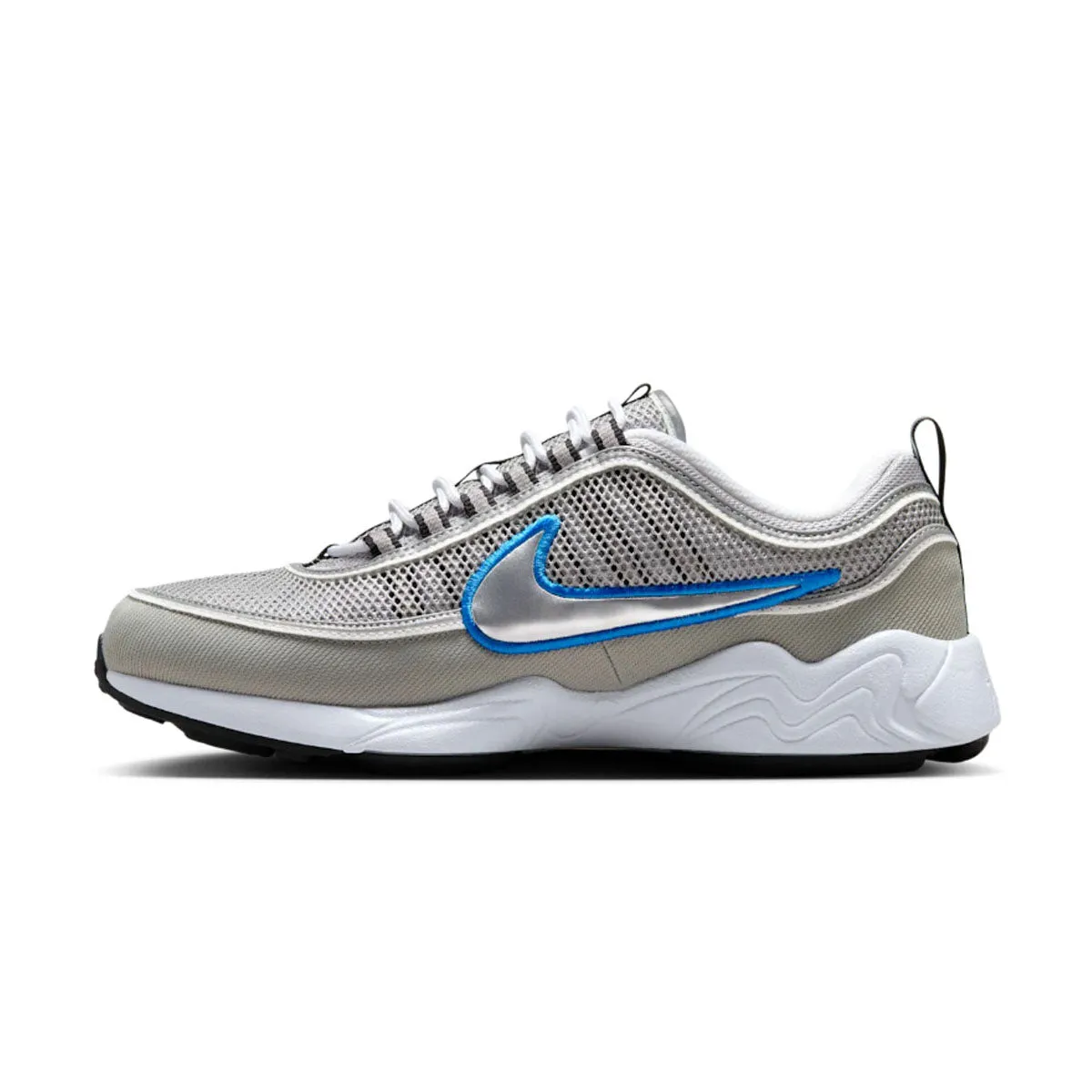 Air Zoom Spiridon SP 'Argent Métallisé Bleu Signal'