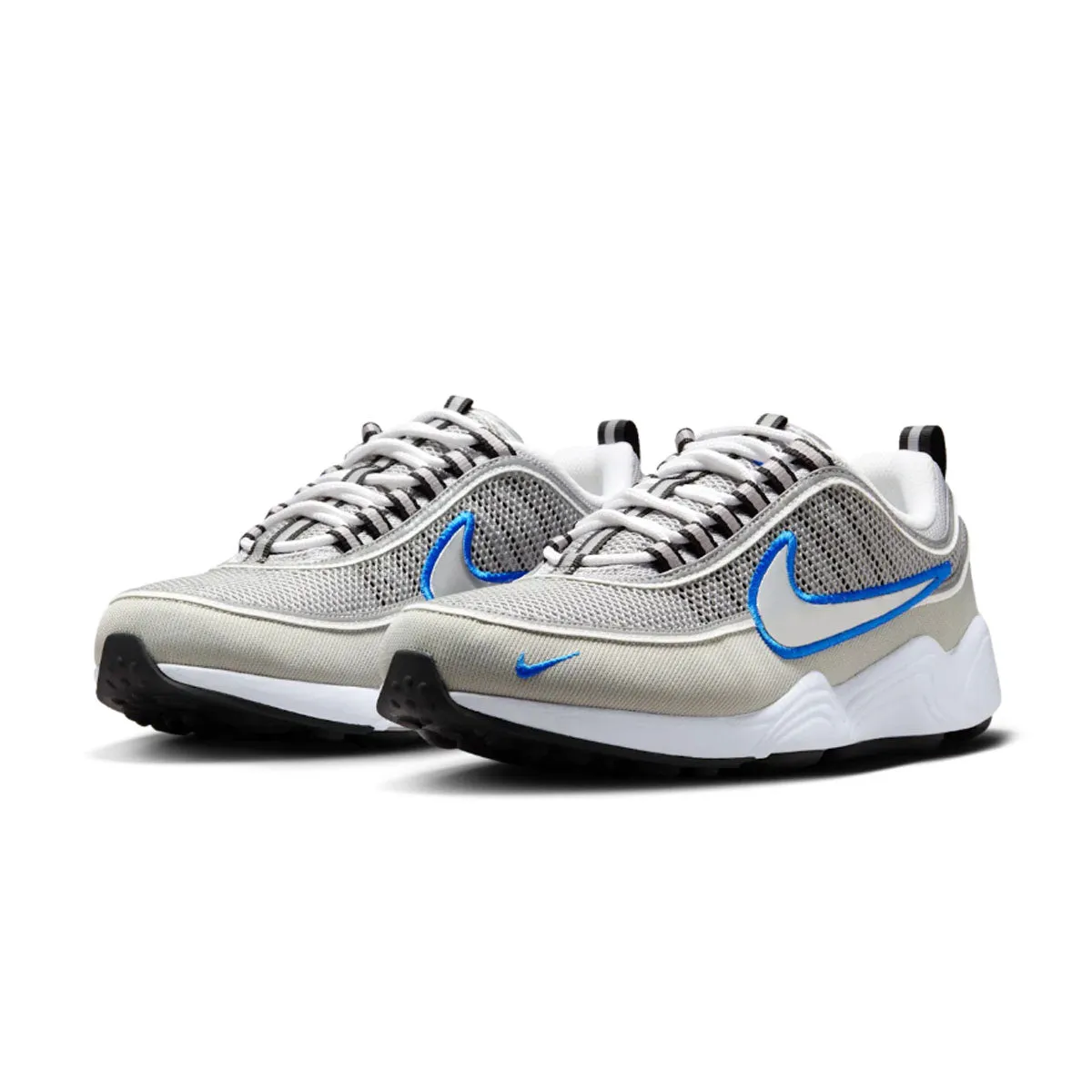 Air Zoom Spiridon SP 'Argent Métallisé Bleu Signal'