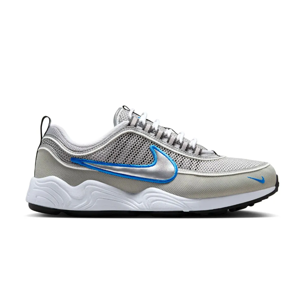 Air Zoom Spiridon SP 'Argent Métallisé Bleu Signal'