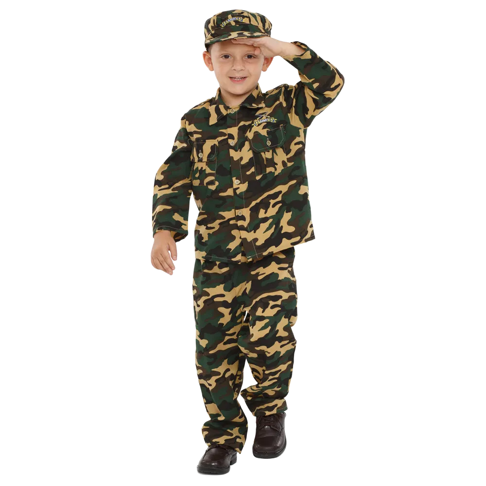 Costume d'Armée pour Enfants