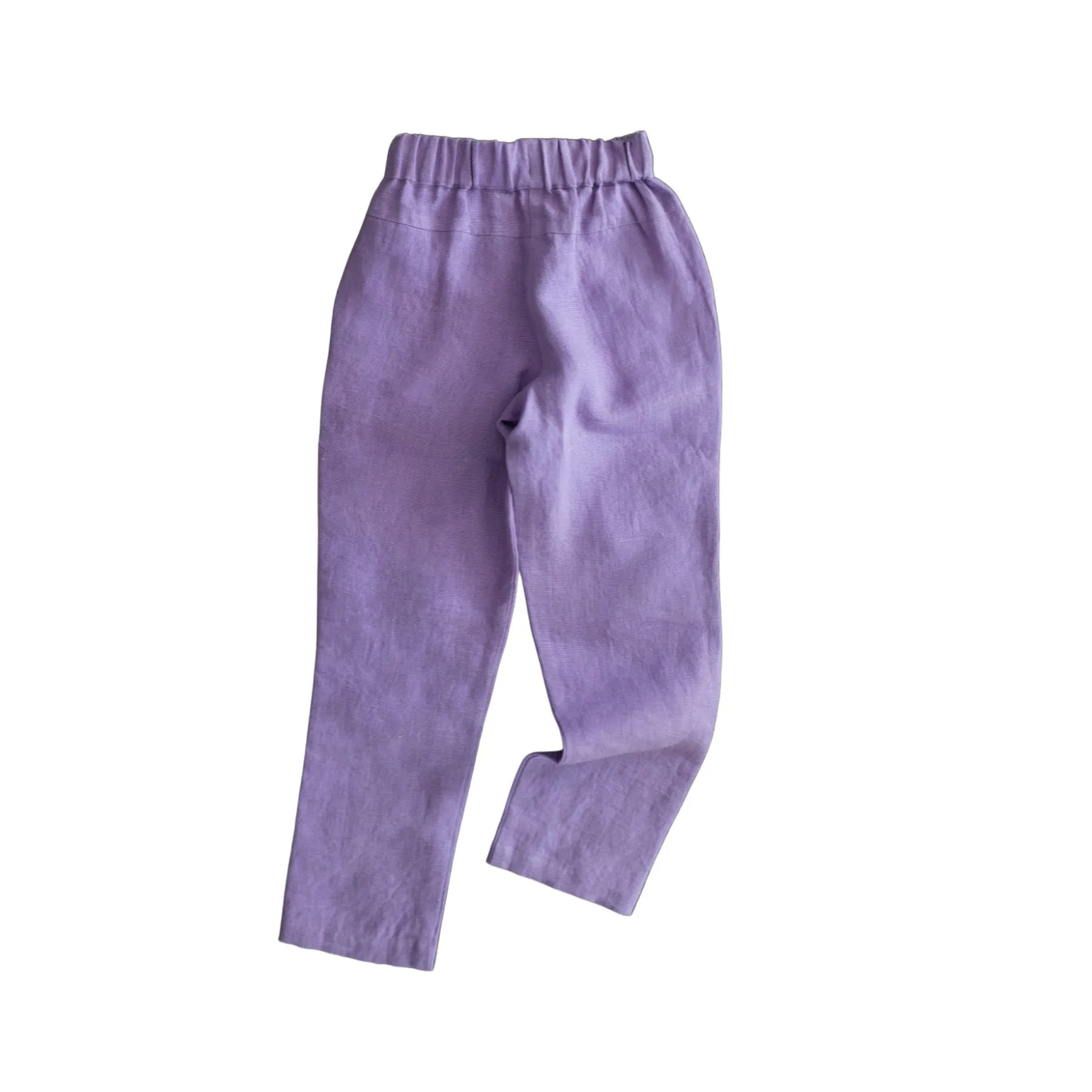 Pantalon en lin cendré - Lilas Babykids_Jackalo