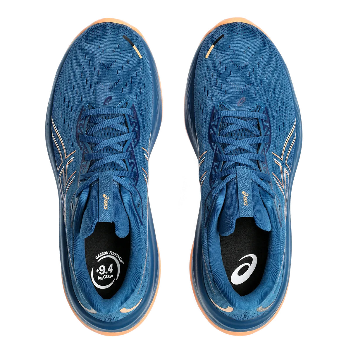 Asics Gel Cumulus 26 - Bleu marine riche - Orange délavé