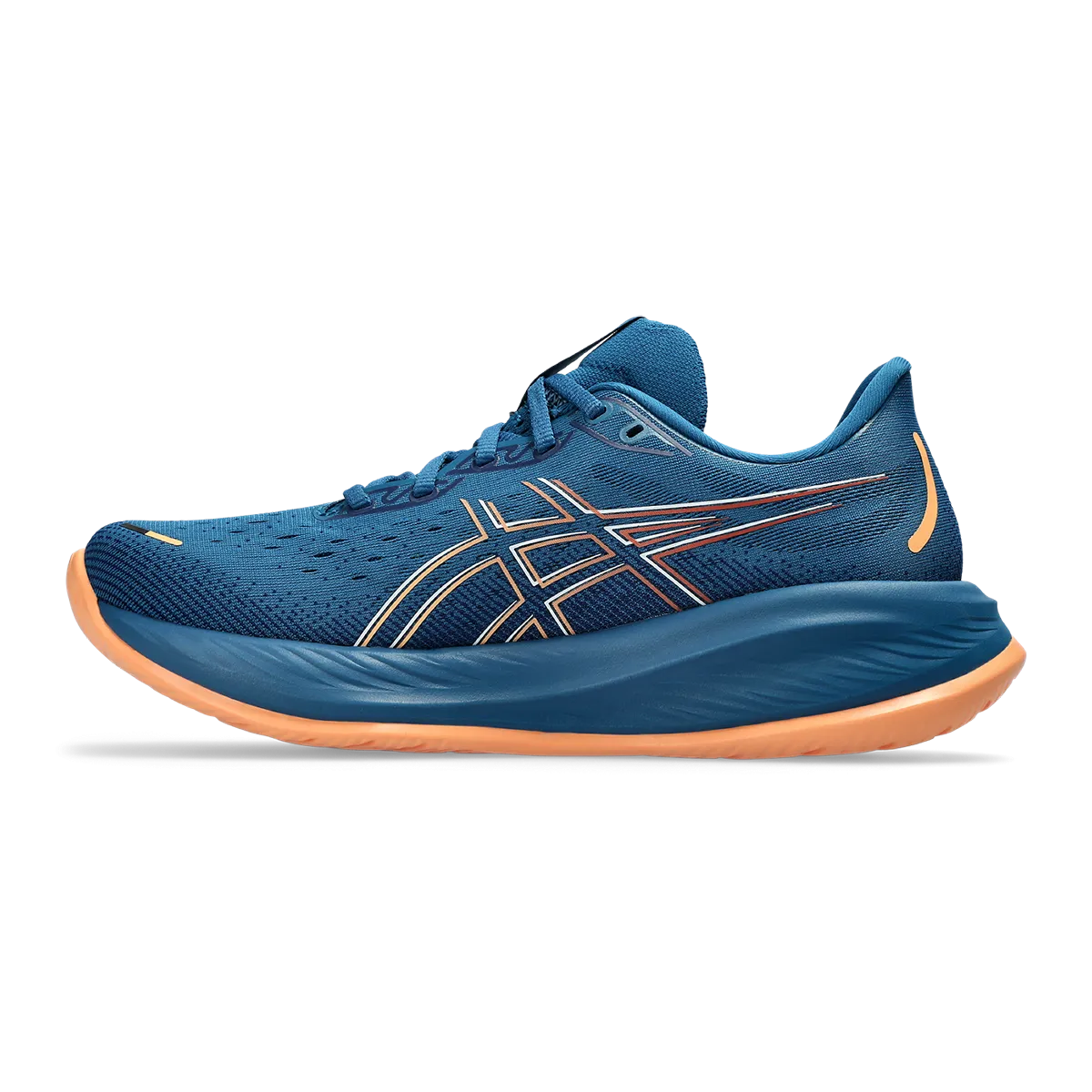 Asics Gel Cumulus 26 - Bleu marine riche - Orange délavé