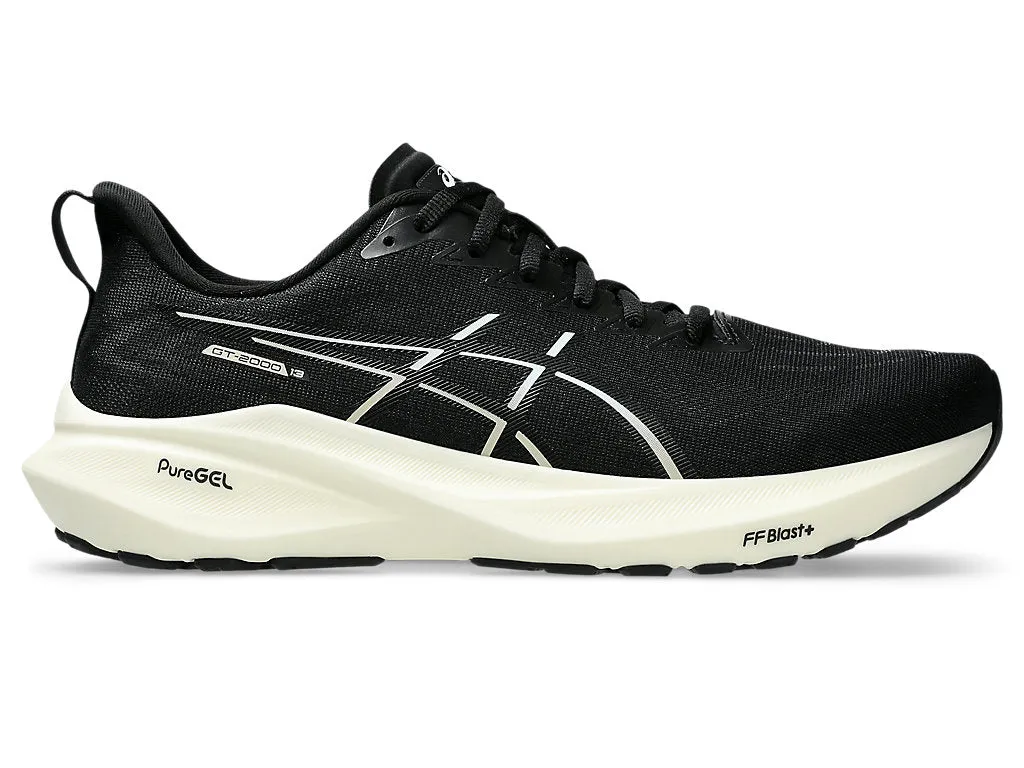 ASICS CHAUSSURES DE COURSE POUR HOMME GT 2000 13 NOIR/BLANC