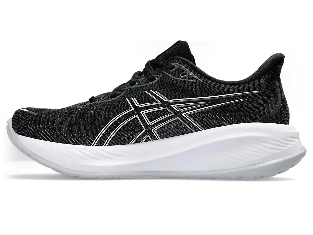 ASICS Gel Cumulus 26 Femme - Noir/Béton (1012B599-002) Asics - Chaussures de Running