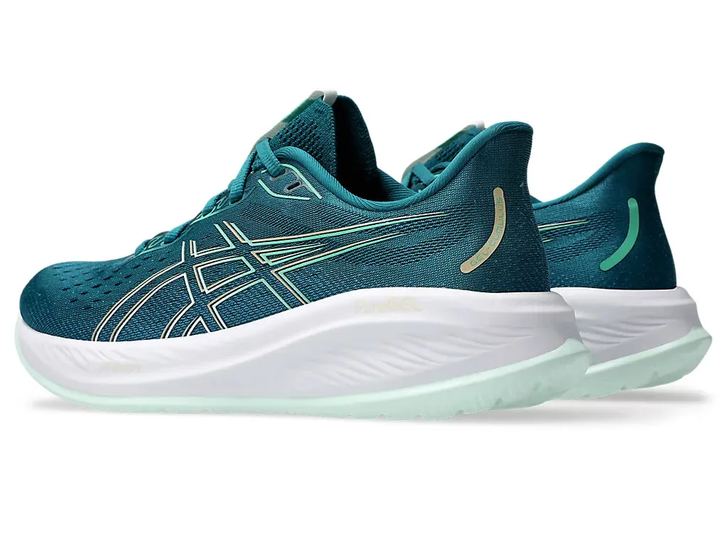ASICS Gel Cumulus 26 Femme - Rich Teal/Pale Mint (1012B599-300) Chaussures de Running
