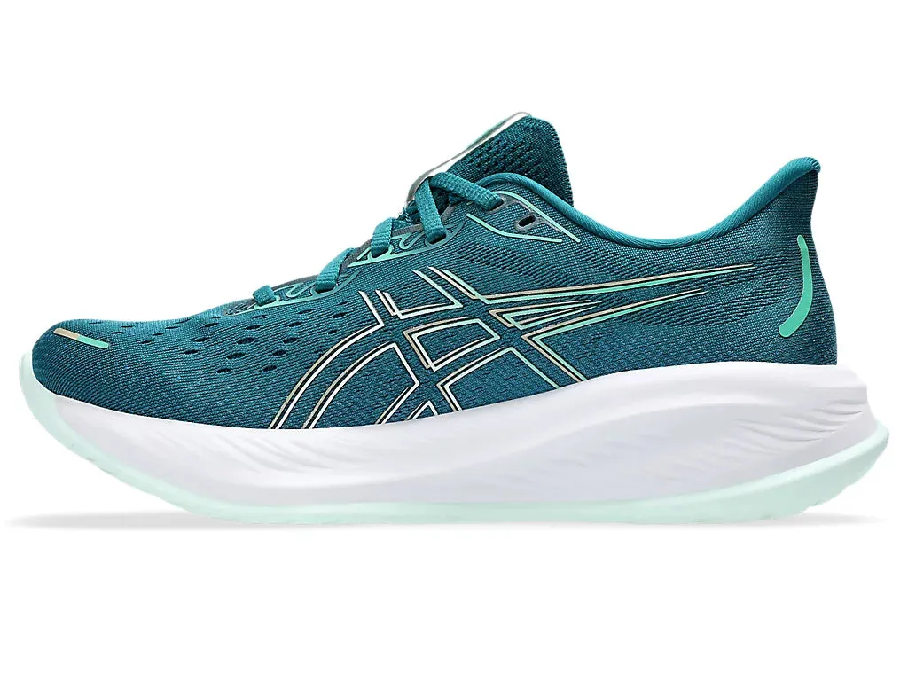 ASICS Gel Cumulus 26 Femme - Rich Teal/Pale Mint (1012B599-300) Chaussures de Running
