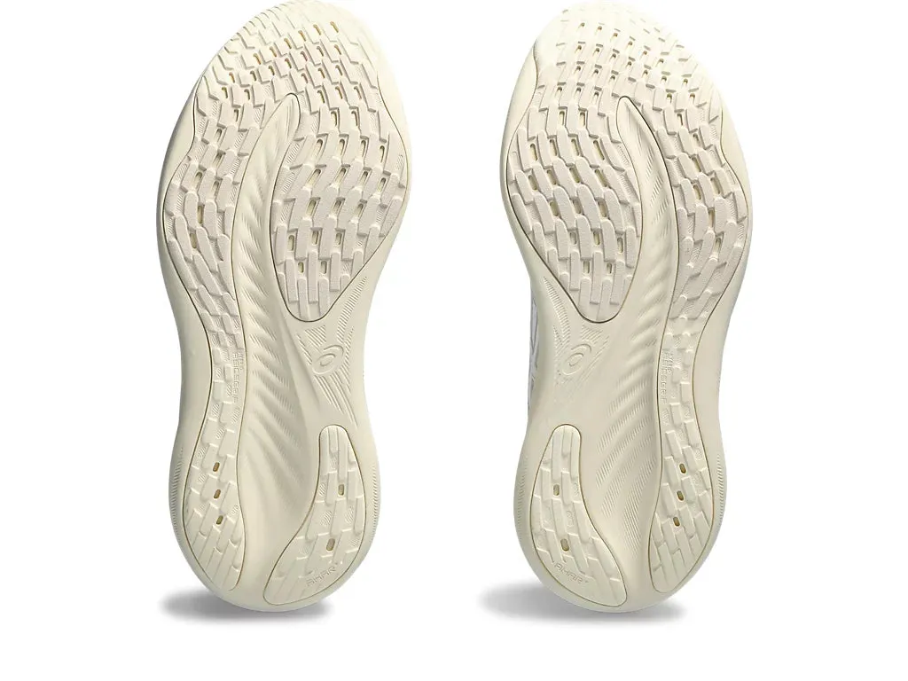 Asics Gel Nimbus 26 Femme - Blanc/Blanc (1012B601-101) Asics Chaussures de Course