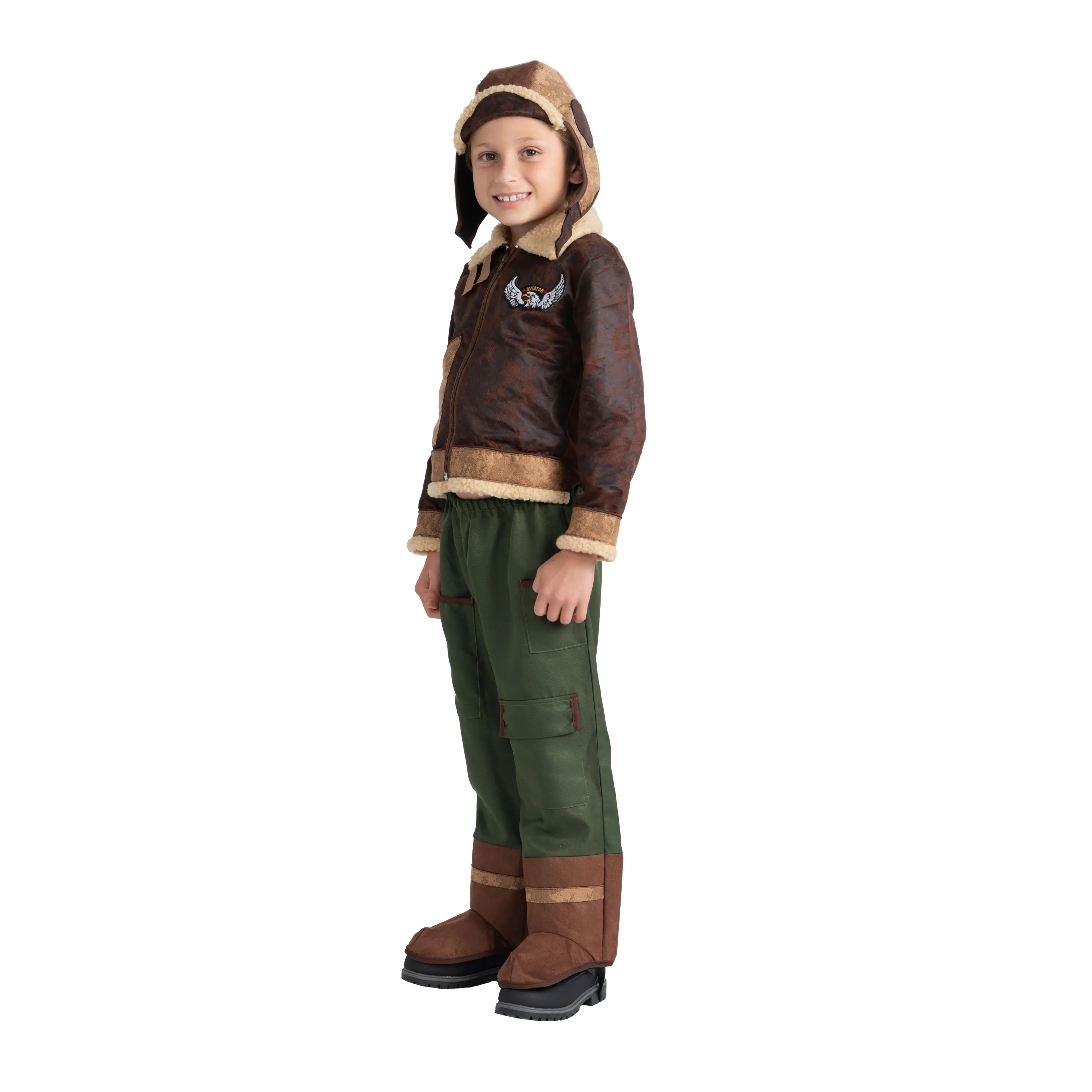 Costume d'Aviateur - Enfants Babykids_Déguisement-Amérique