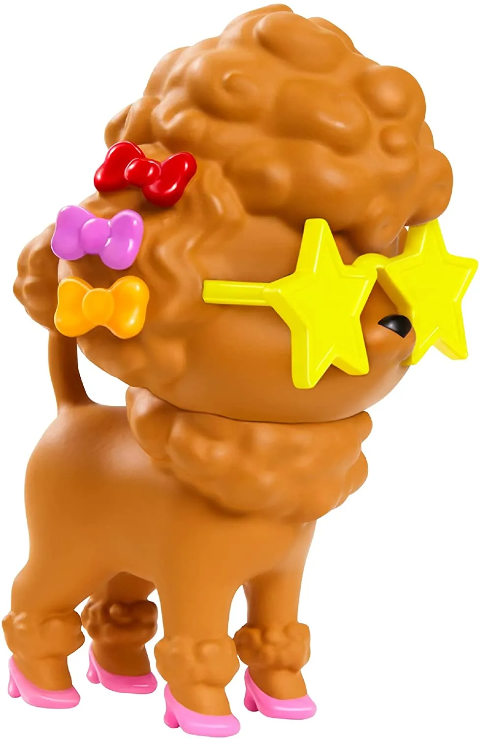 Poupée Barbie Extra avec manteau arc-en-ciel et jouet pour chien
