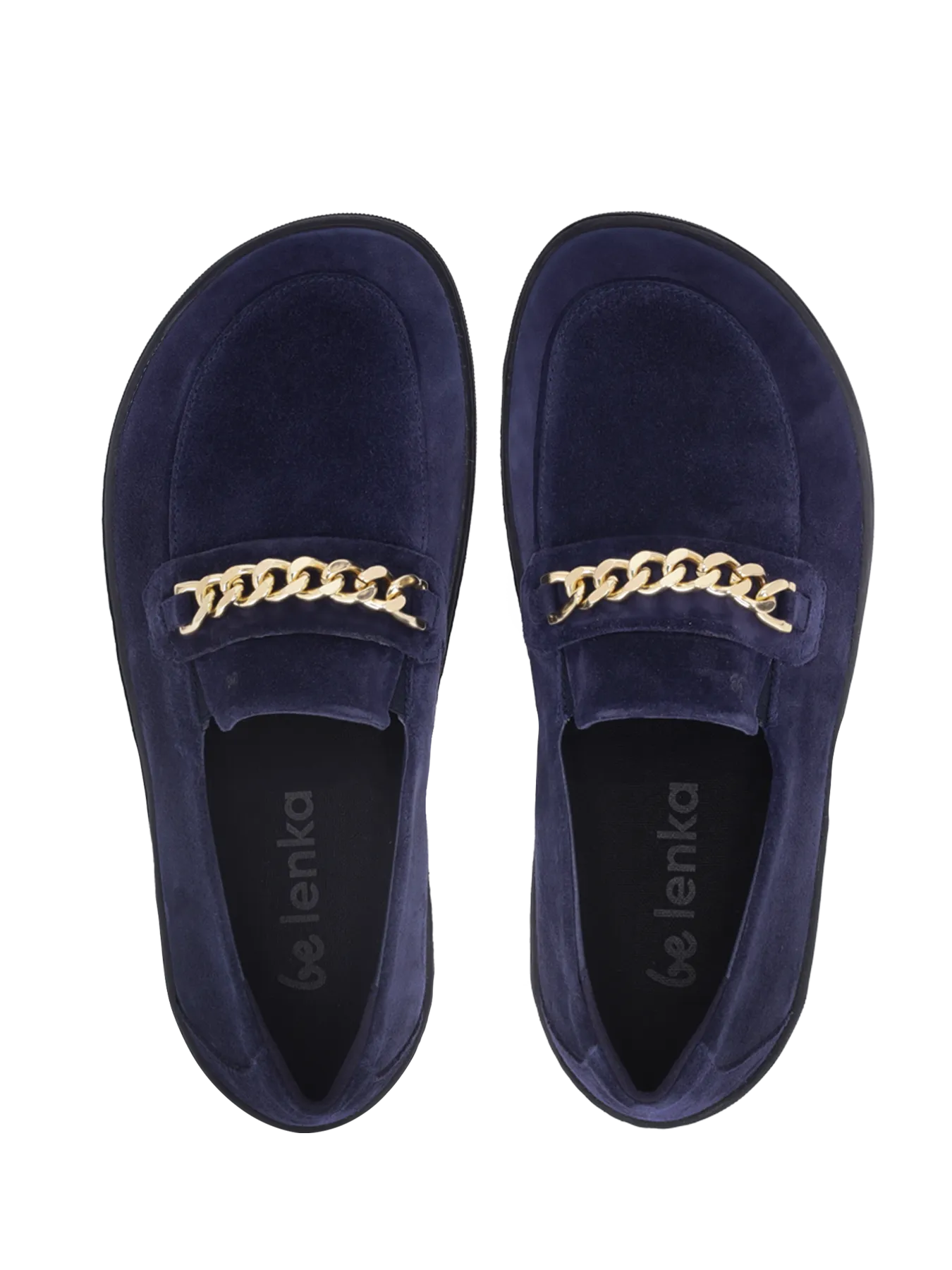 Moccasins Pieds Nus Be Lenka Prestage - Marine & Or (HOMME) Chaussures_Be Lenka_Chaussures