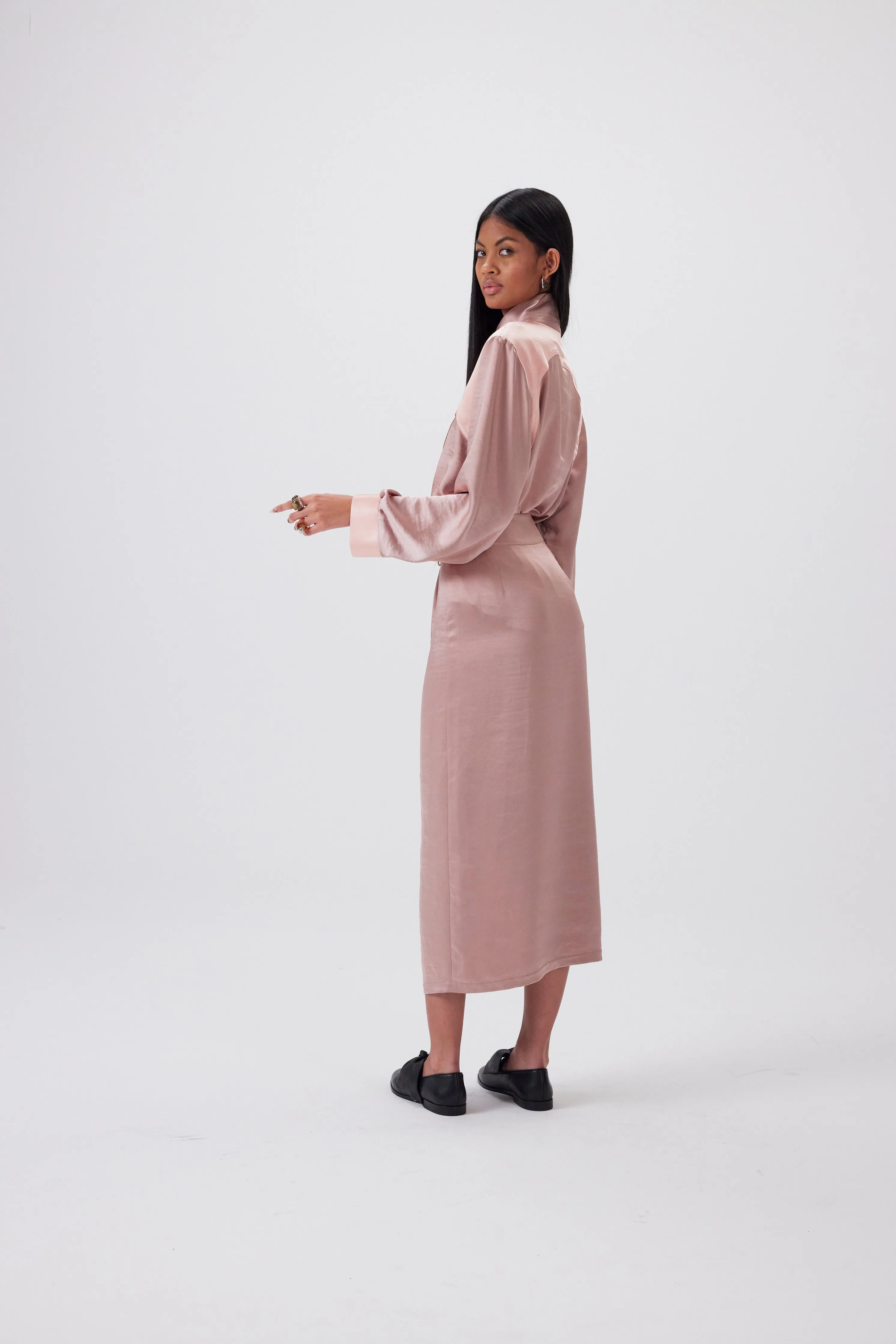 Jupe Bill en rose nude
