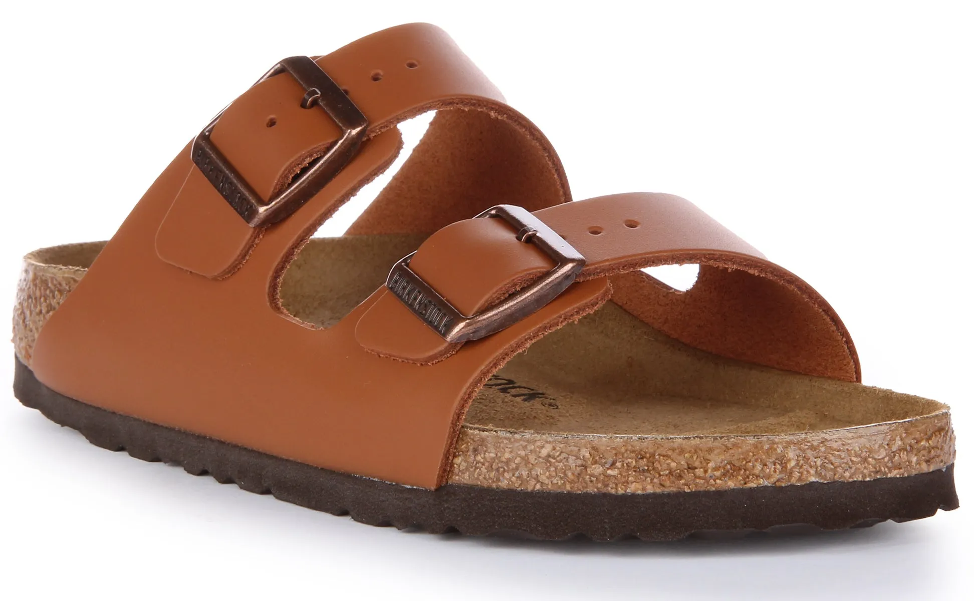 Birkenstock Arizona Bs en marron | Chaussures Birkenstock à coupe étroite