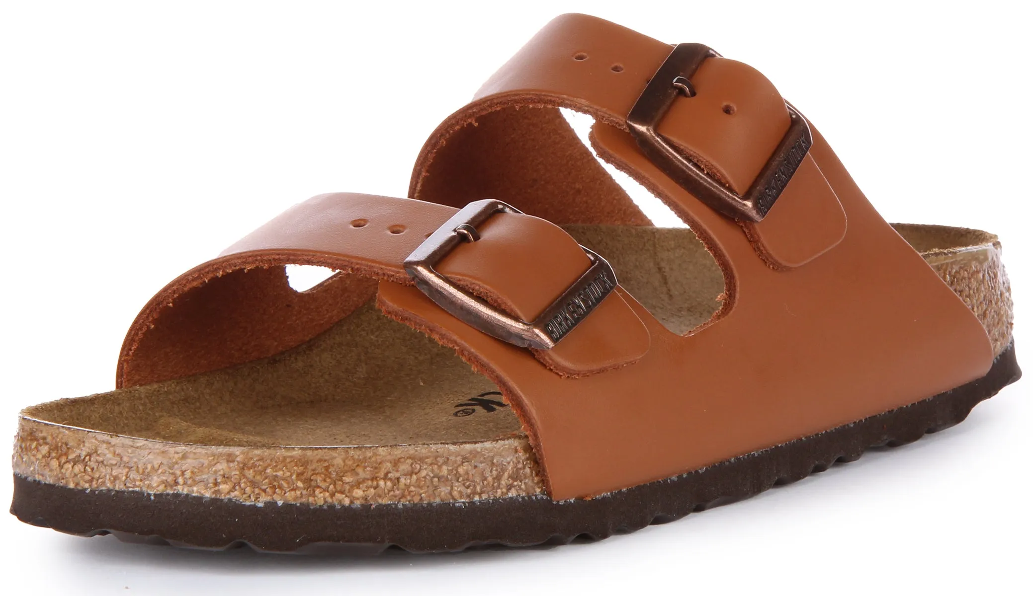 Birkenstock Arizona Bs en marron | Chaussures Birkenstock à coupe étroite